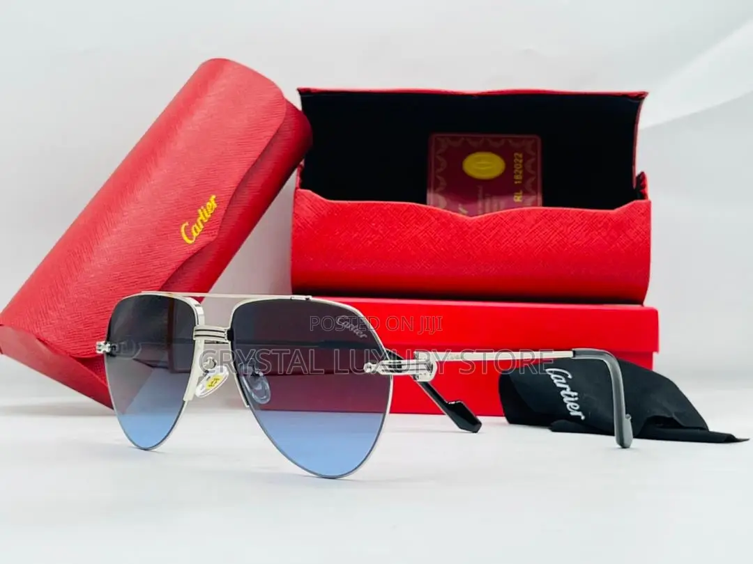 Cartier Quality Luxury Men Sunglasses