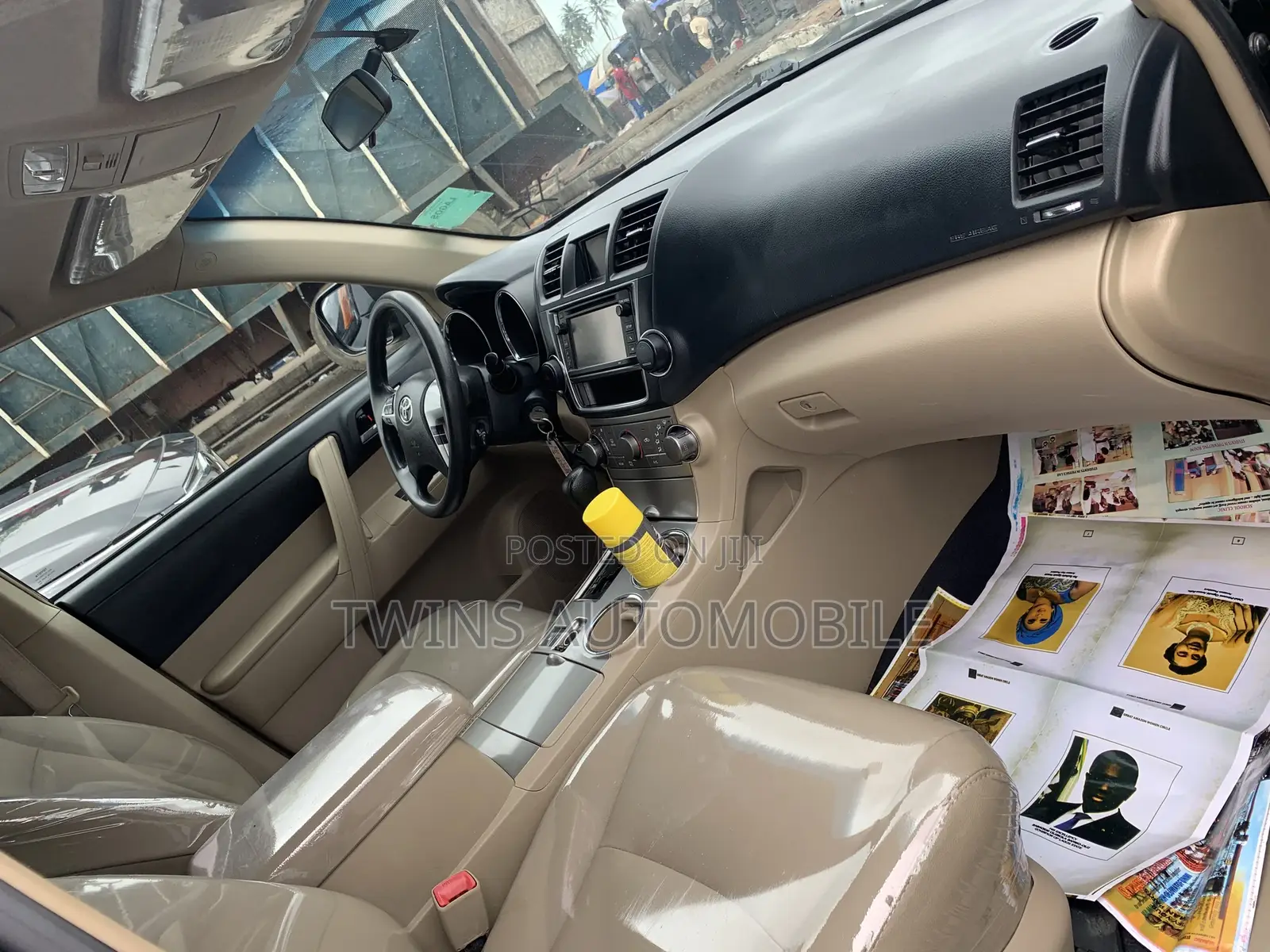 Toyota Highlander Limited 3.5l 4WD 2013 Black