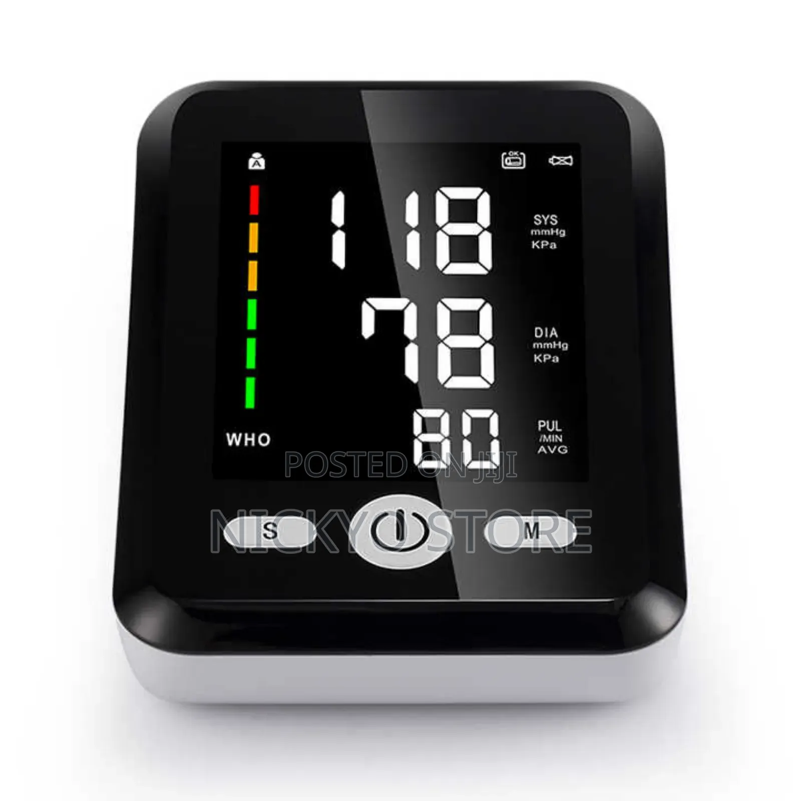 High Quality Rechargeable Blood Pressure Monitor