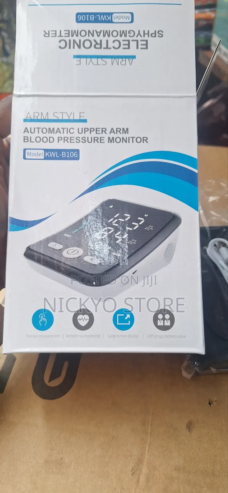 High Quality Rechargeable Blood Pressure Monitor