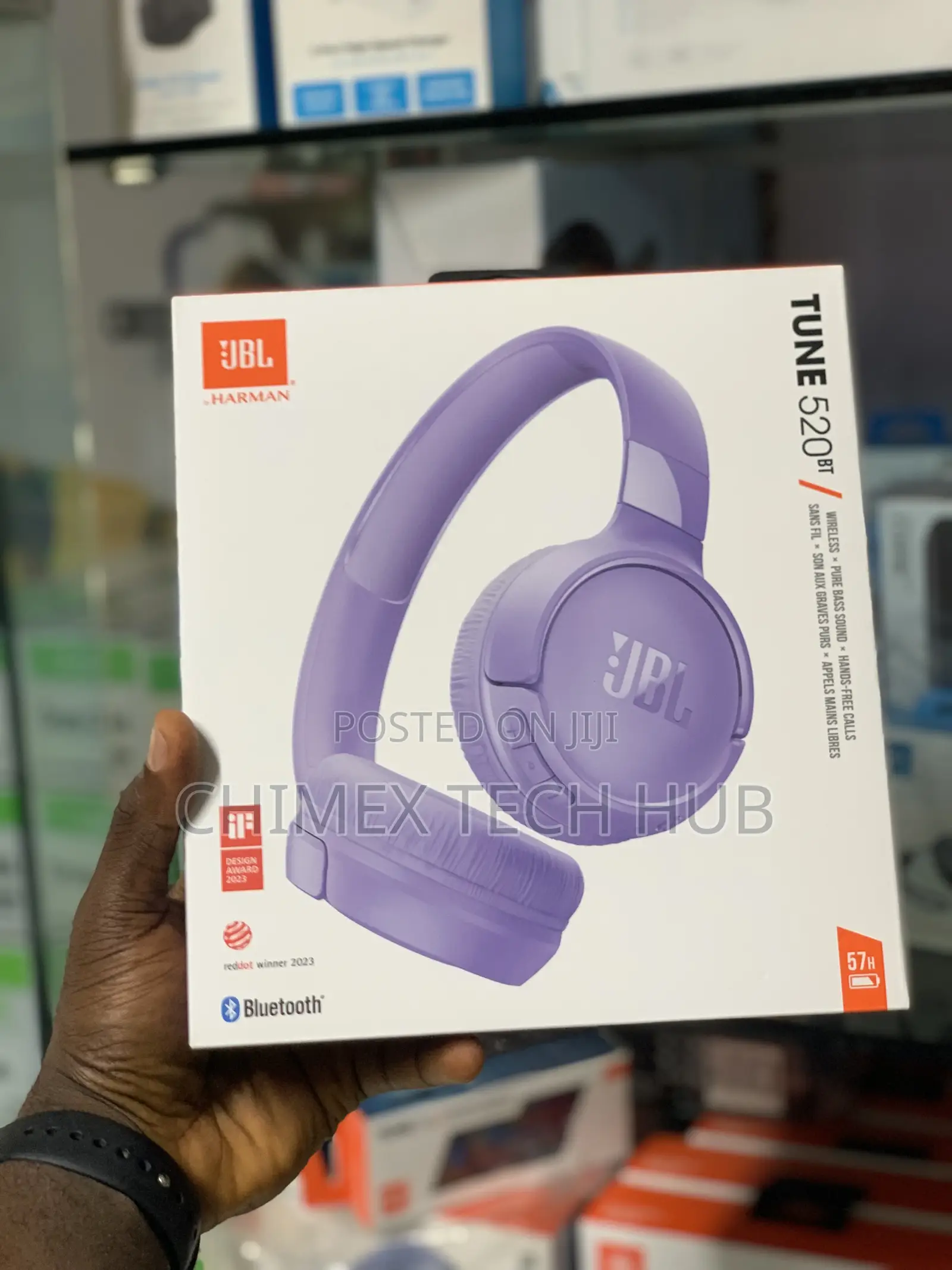 JBL Tune 520 Wireless Headphones