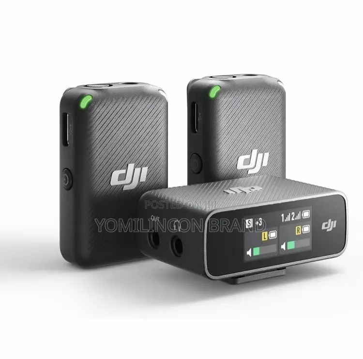 DJI Mic (2 TX + 1 RX + Charging Case), Wireless Microphone