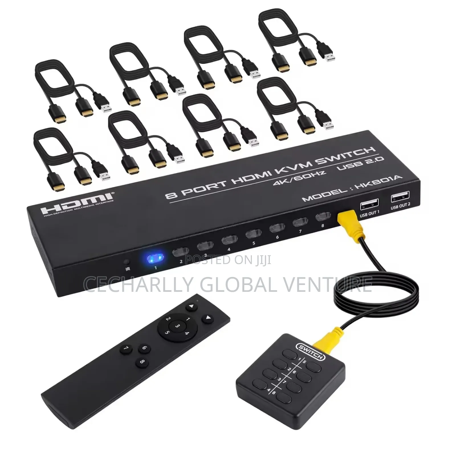 8port Hdmi KVM Switch