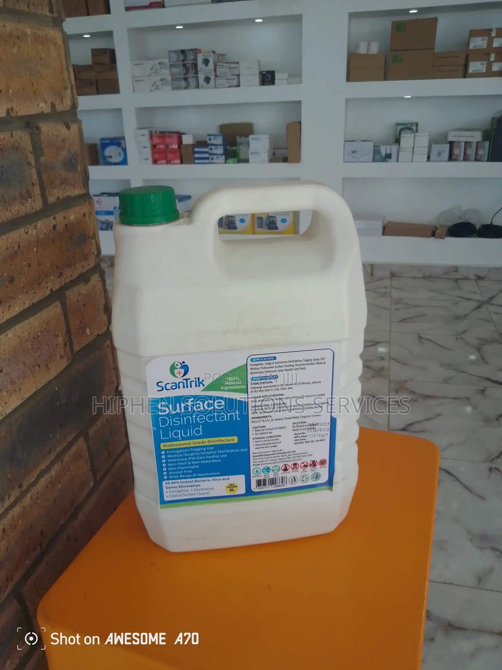 Disinfectant Liquid 5 Litre – Thermal/Smoke Fogging