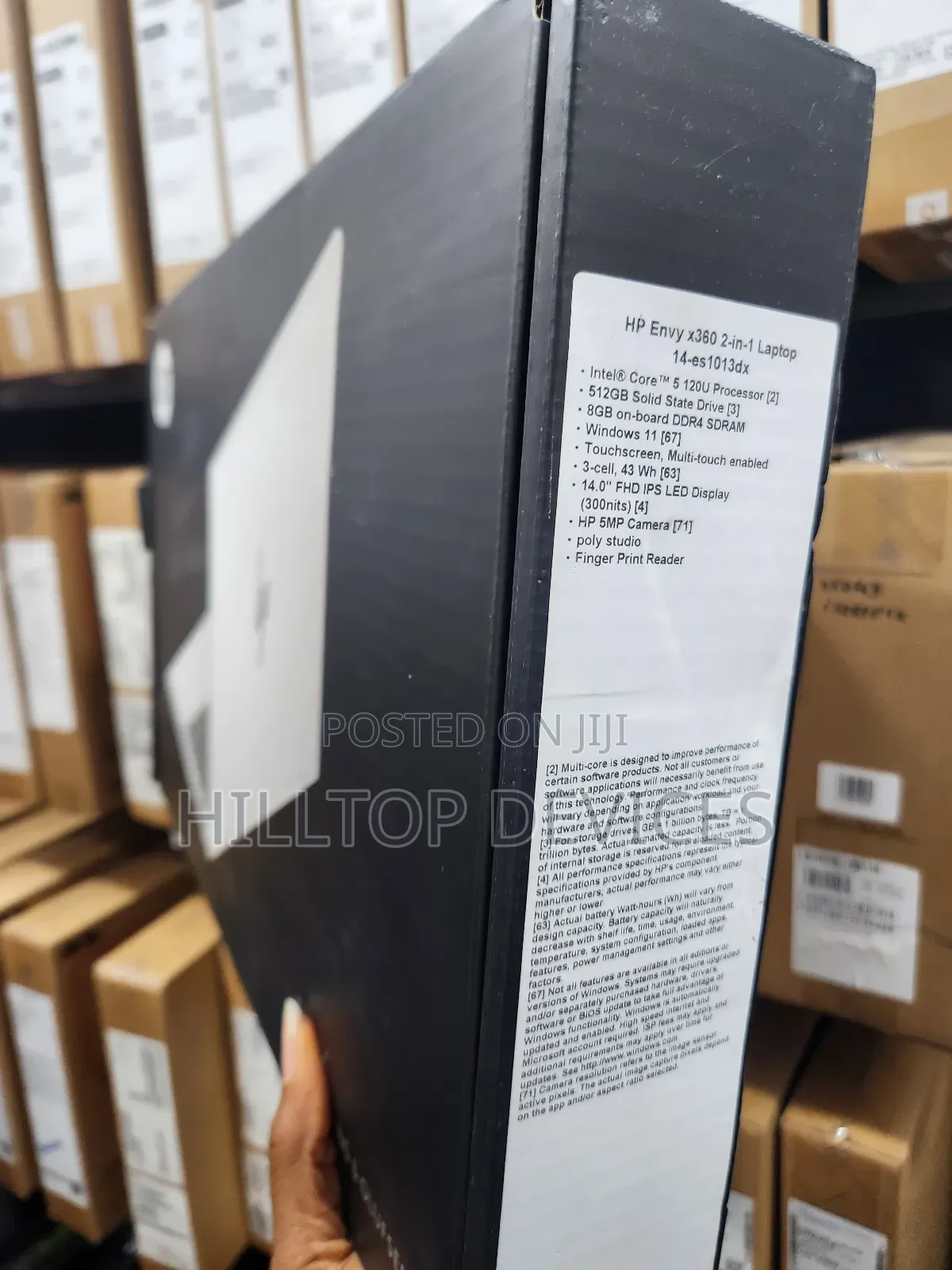 New Laptop HP Envy 14 8GB Intel Core i5 SSD 512GB