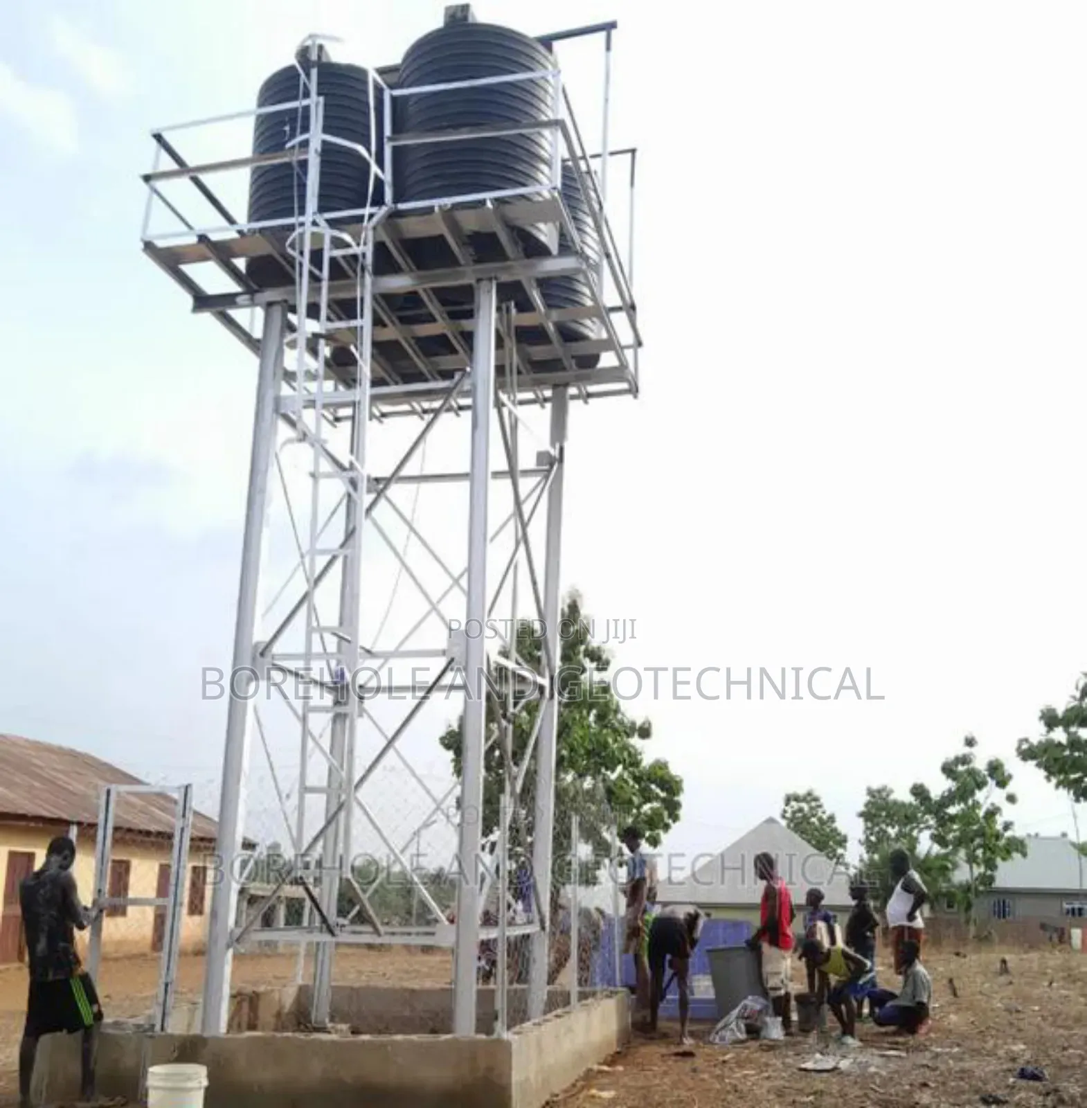 Water Borehole Drilling, Soil Test