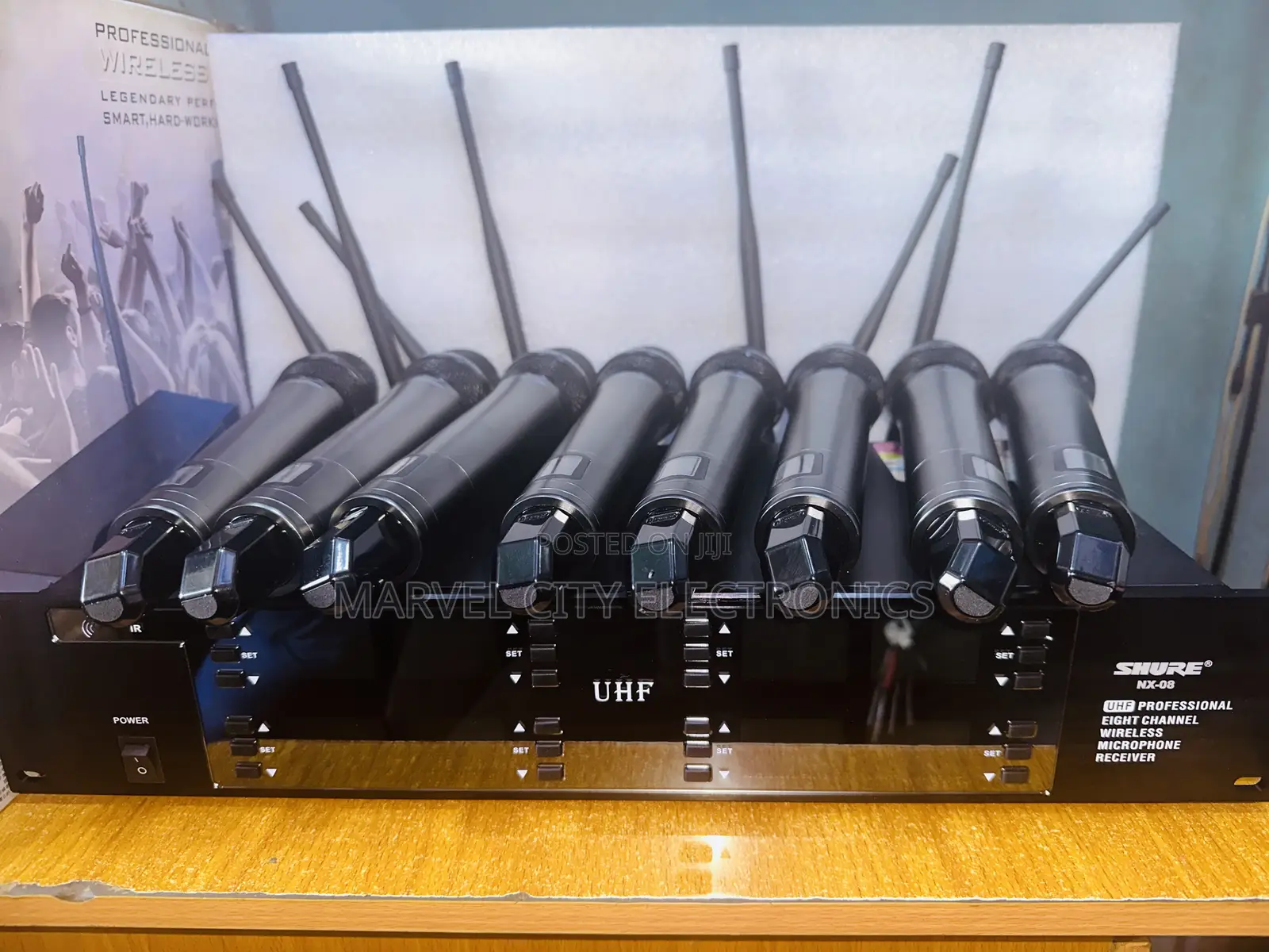 NX-08 Shure Wireless Microphone System