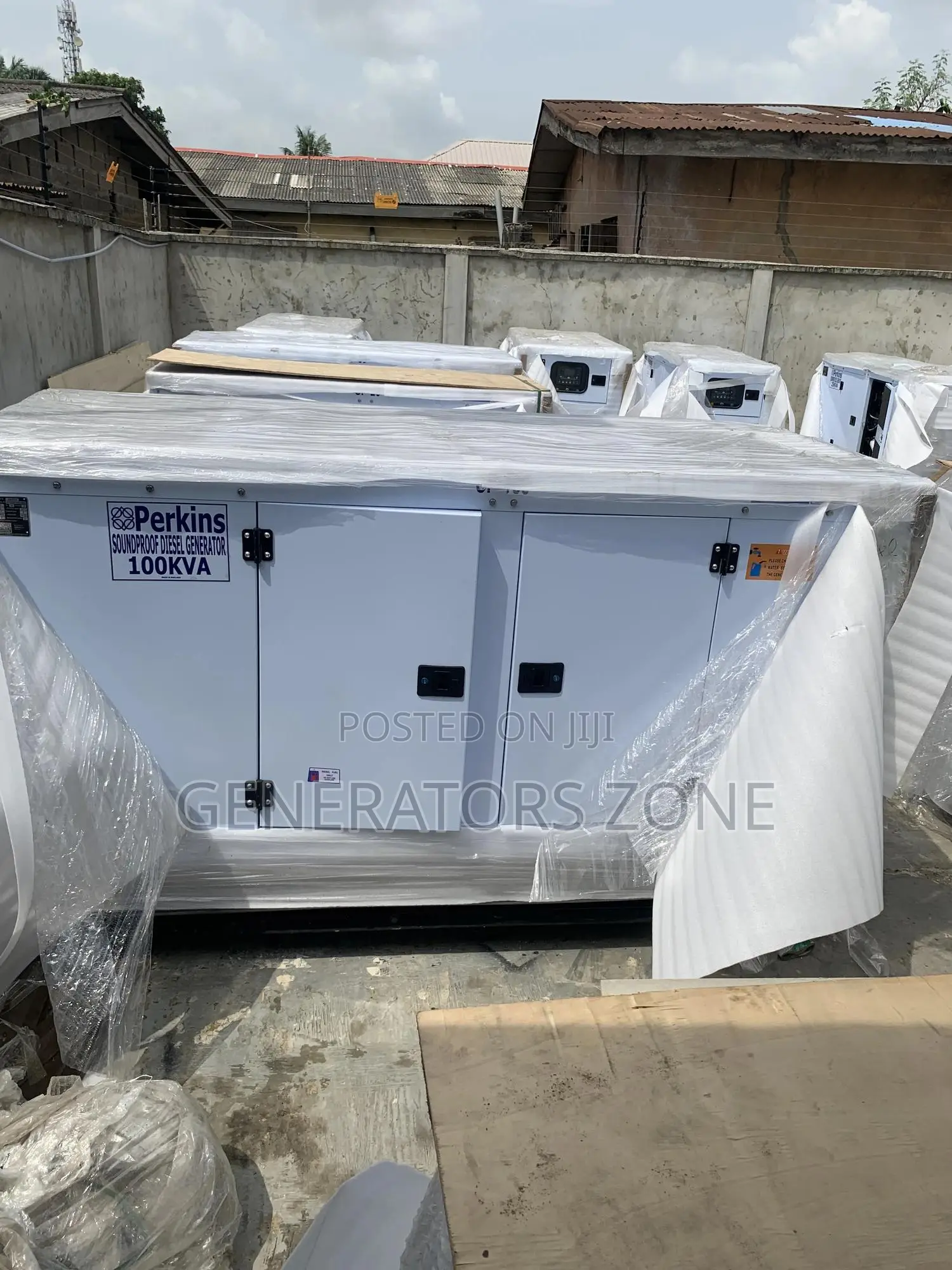 Dual Power Automatic 100kva Perkins Soundproof Generator