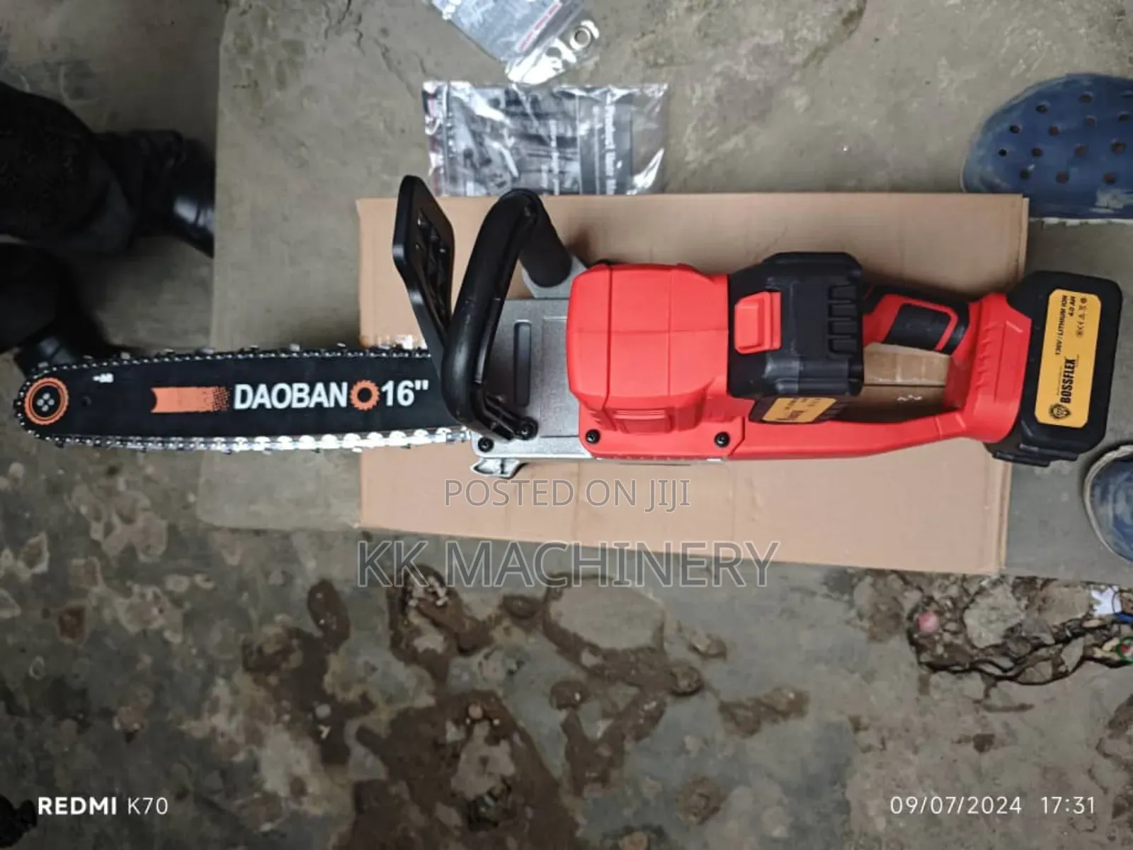 Rechargeable Chainsaw 12 and 16 Inc's