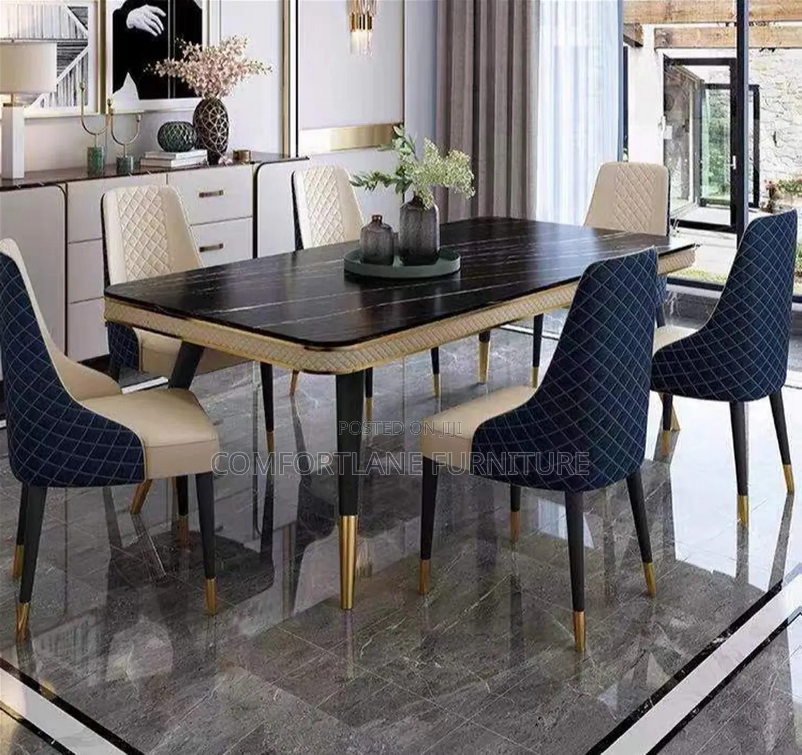 Marble Dining by Six Seaters