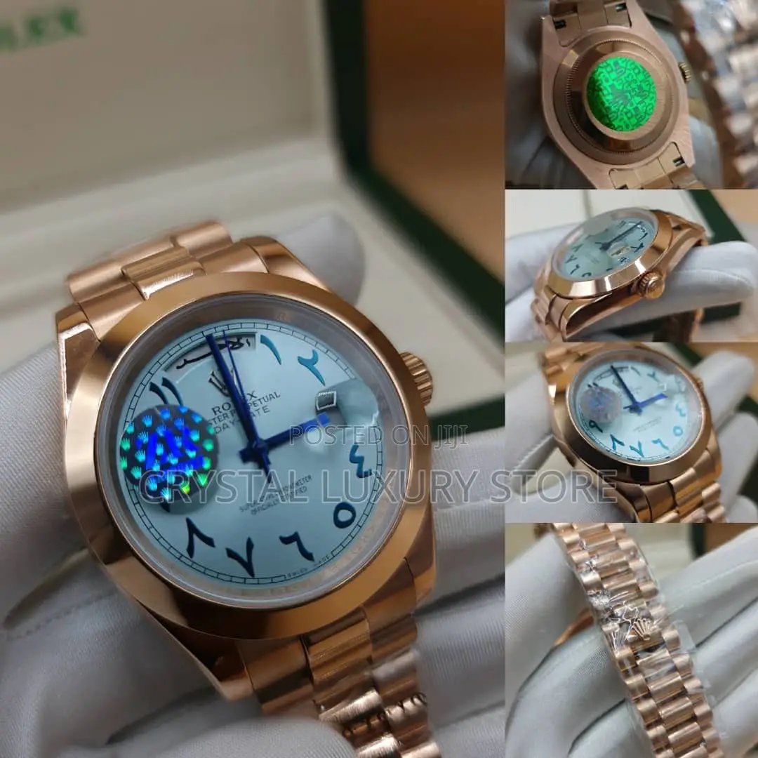 Rolex AAA Quality Luxury Men Chain Wristwatch