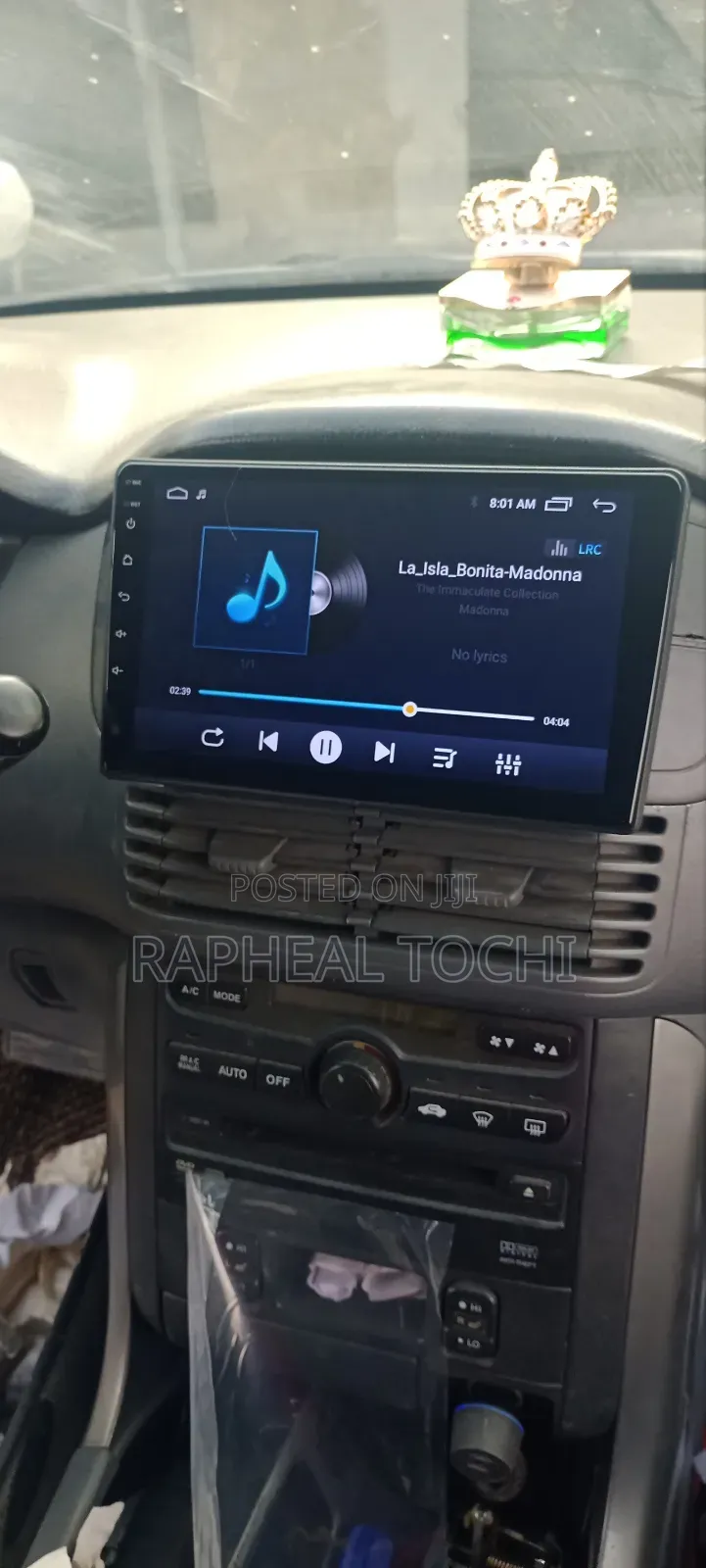 Honda Pilot Android Player 2001 to 2004