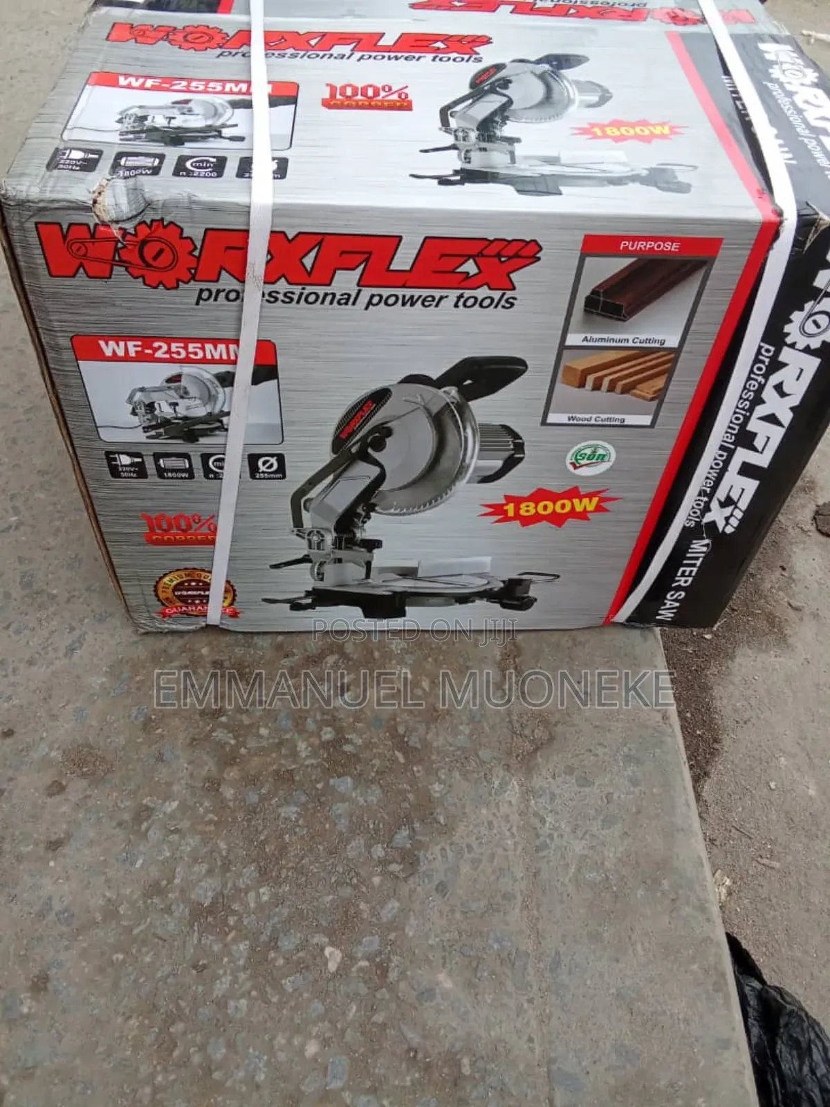 Worxflex 1800watts Electric 10inchs Miter Saw Machine