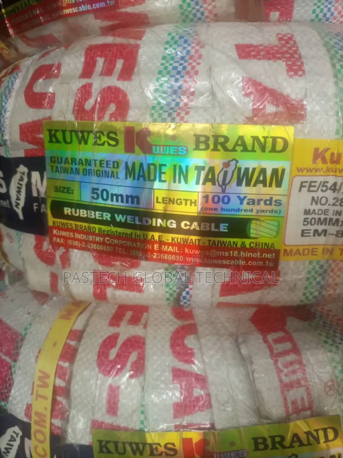 50mm × 100yards Welding Cable Complete 100yards