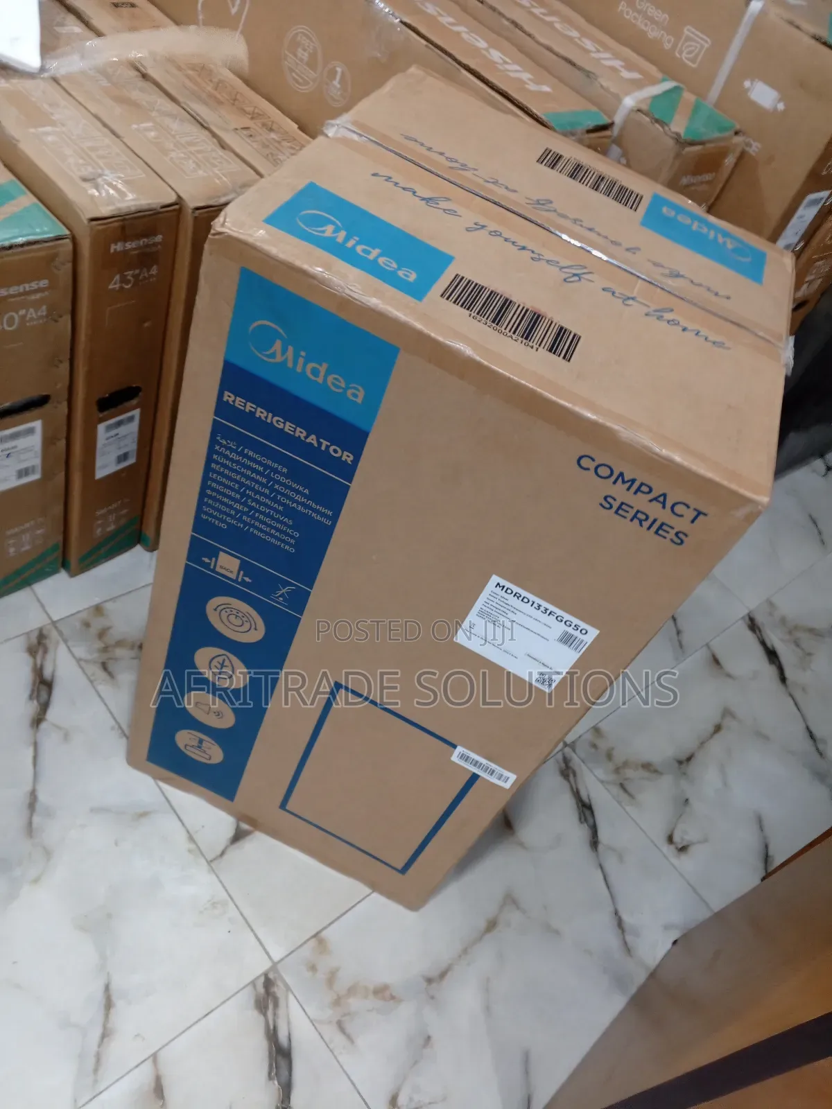 Midea Single-Door Go-to Fridge 85 Litres
