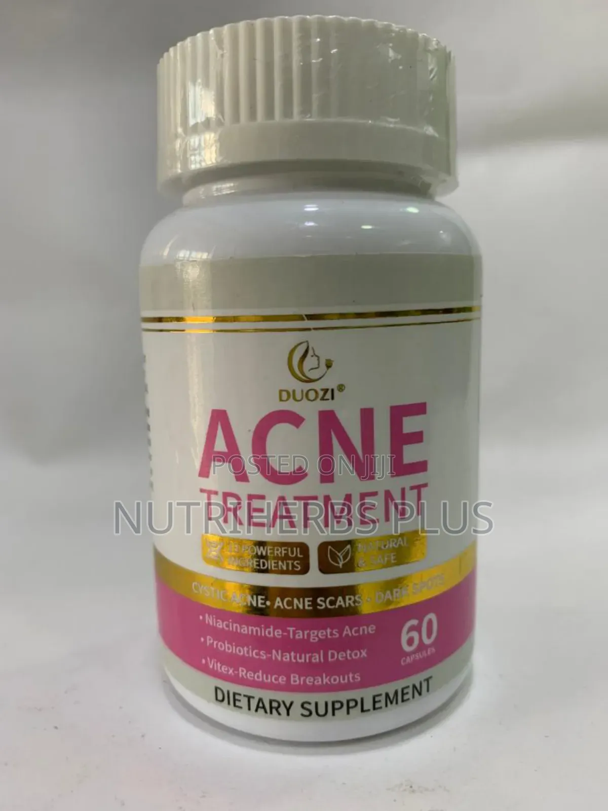 Duozi Acne Treatment 60 Capsules for Stubborn Acne Removal