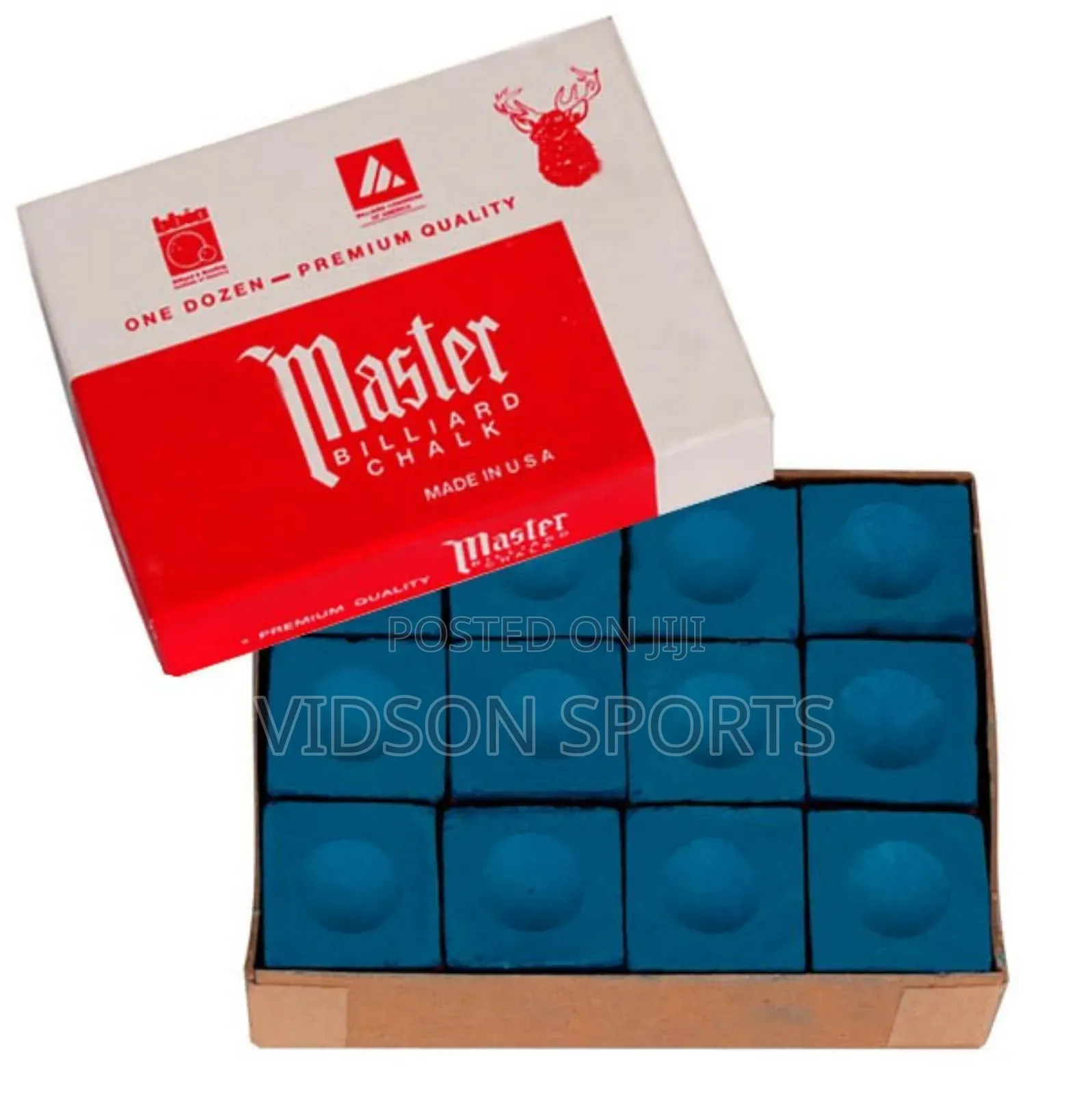12pics Master Billiard Chalk