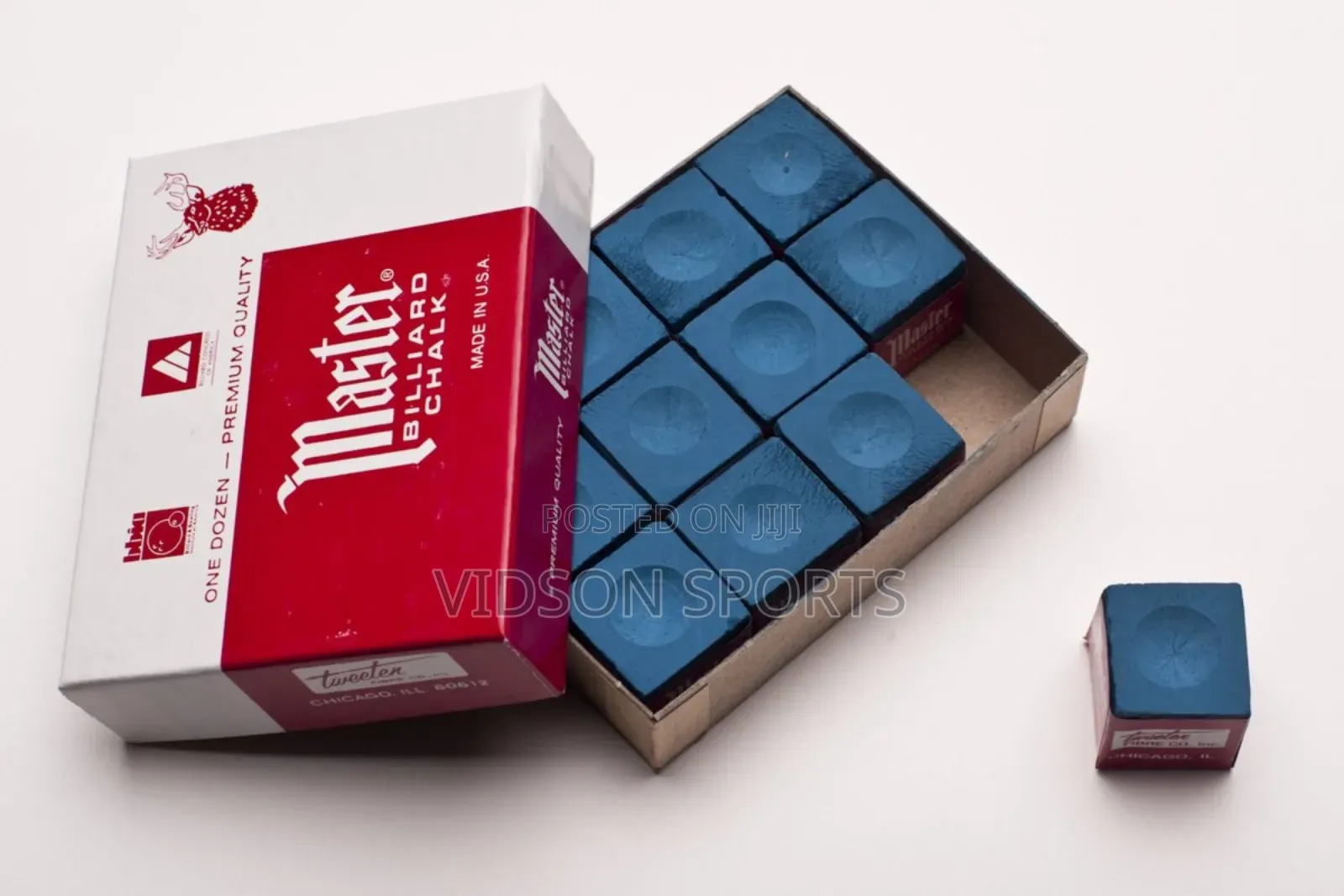 12pics Master Billiard Chalk