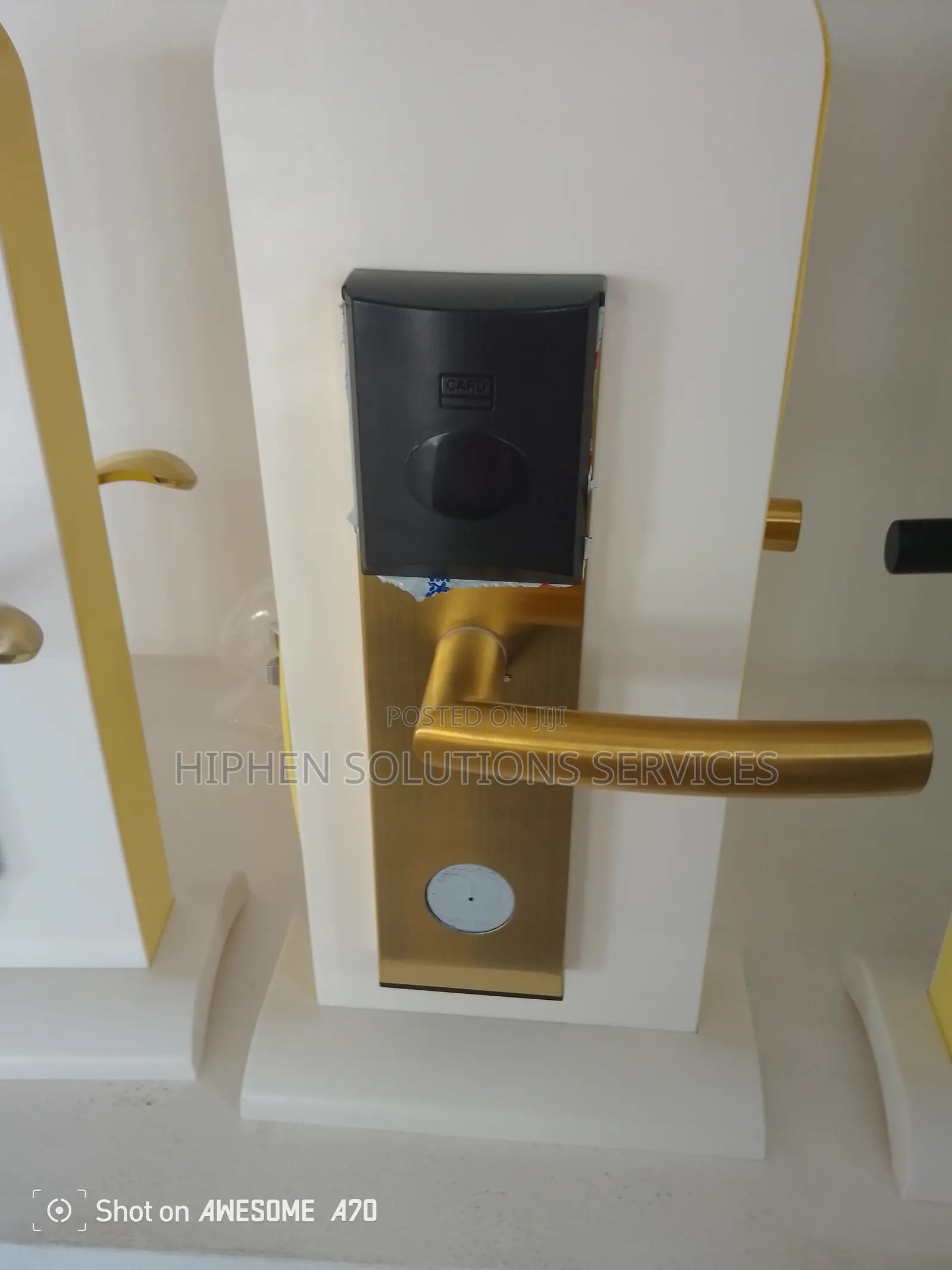 Electronic Hotel Lock (Gold Color)