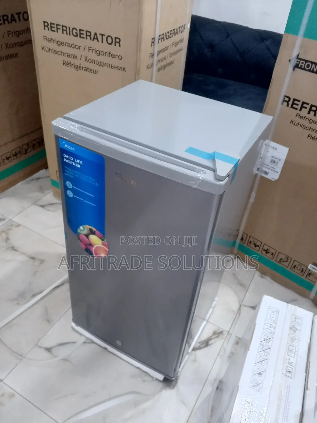 Midea 85 Liter Refrigerator Hs1112l- Temp Control