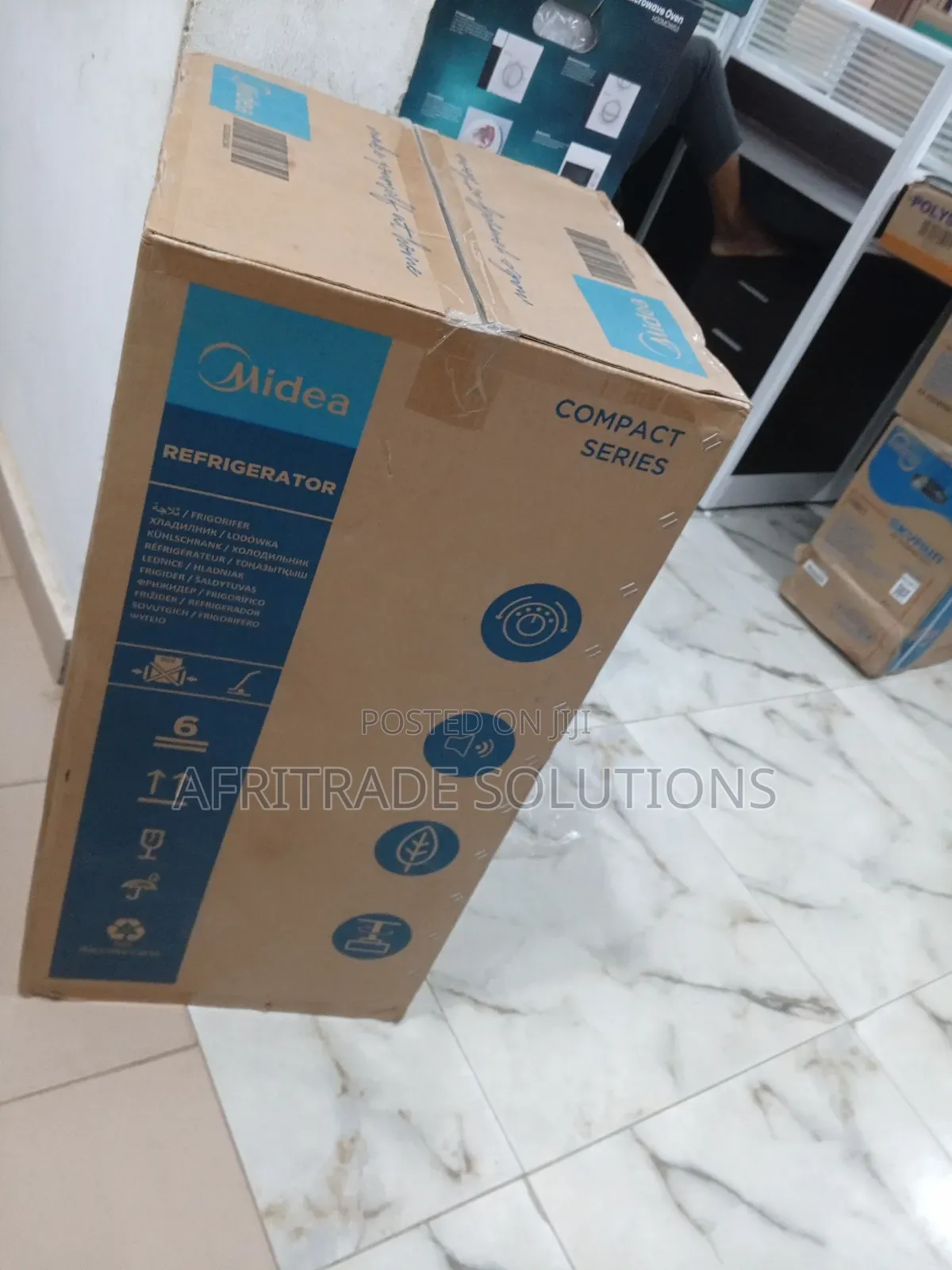 Midea 85 Liter Refrigerator Hs1112l- Temp Control
