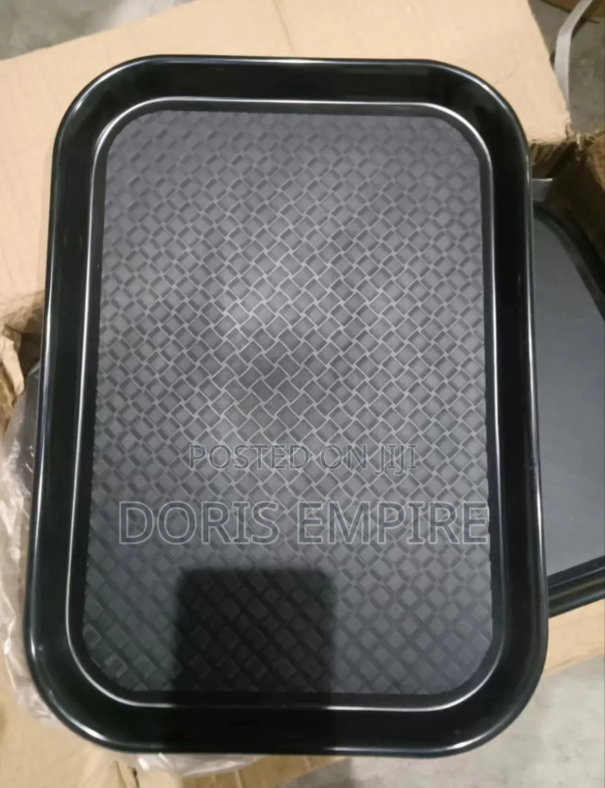 Antiskid Plastic Restaurant, Canteen Fast Food Serving Tray