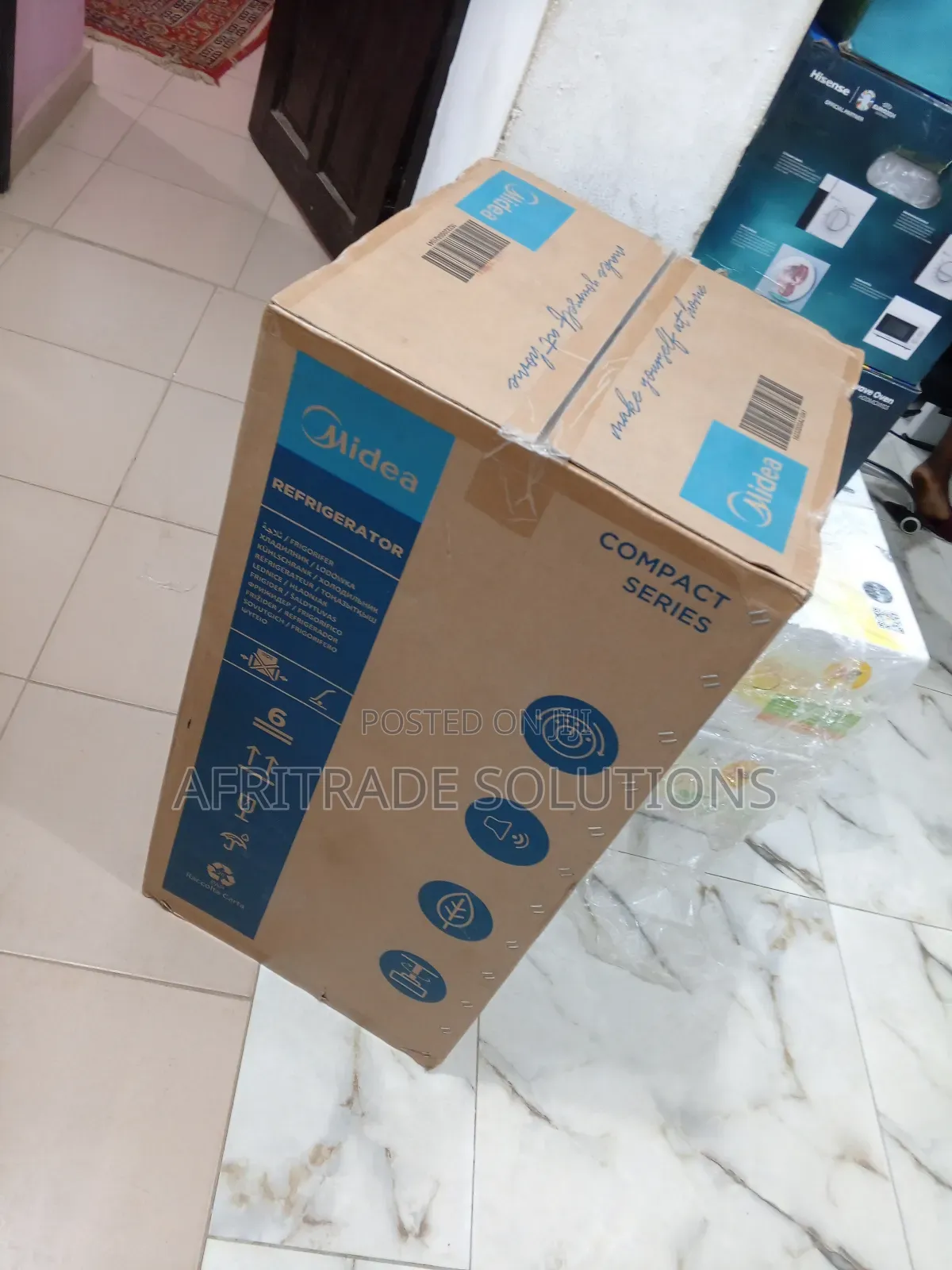 Midea 85 Liter Refrigerator Hs1112l + Befitting Compressor