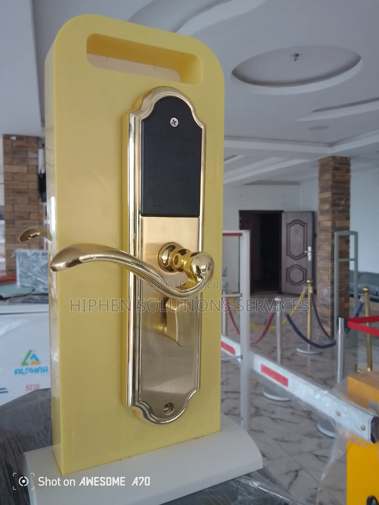 Portable Zinc Alloy Hotel Door Lock