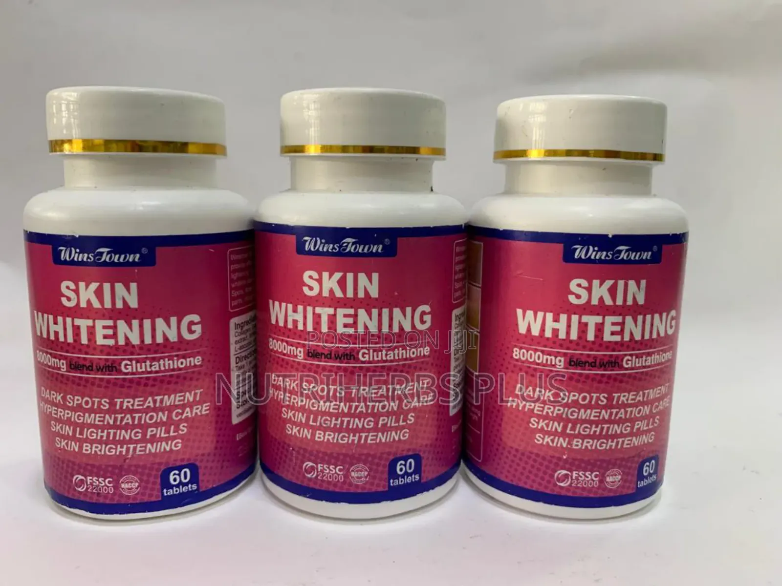 Skin Whitening Blendwith Glutathione:Remove Dark Spots, Acne