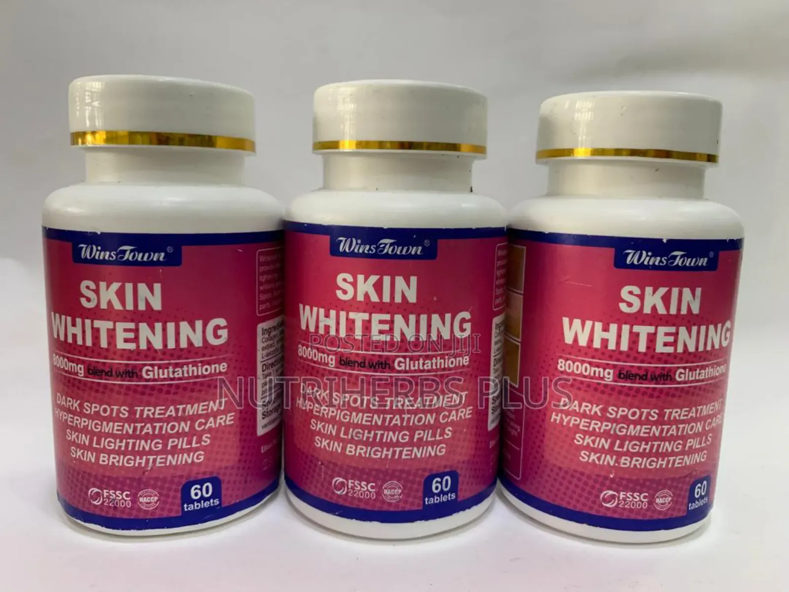 Wins Town Skin Whitening Capsules: Treatment for Dark Spots