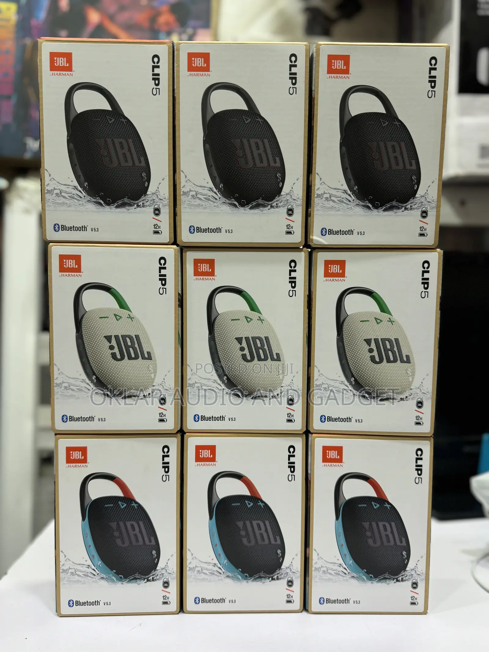 JBL Clip 5 Portable Bluetooth Speaker