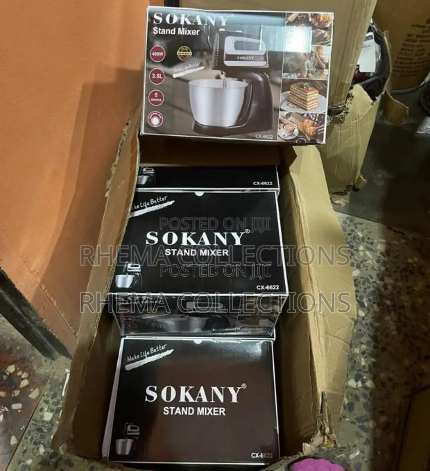 Sokany 3.5l Stand Mixer (4000watt)