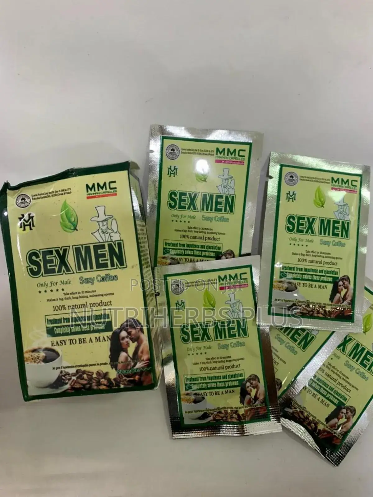 Sex Men Coffee: Gives You Harder And Stronger Erection