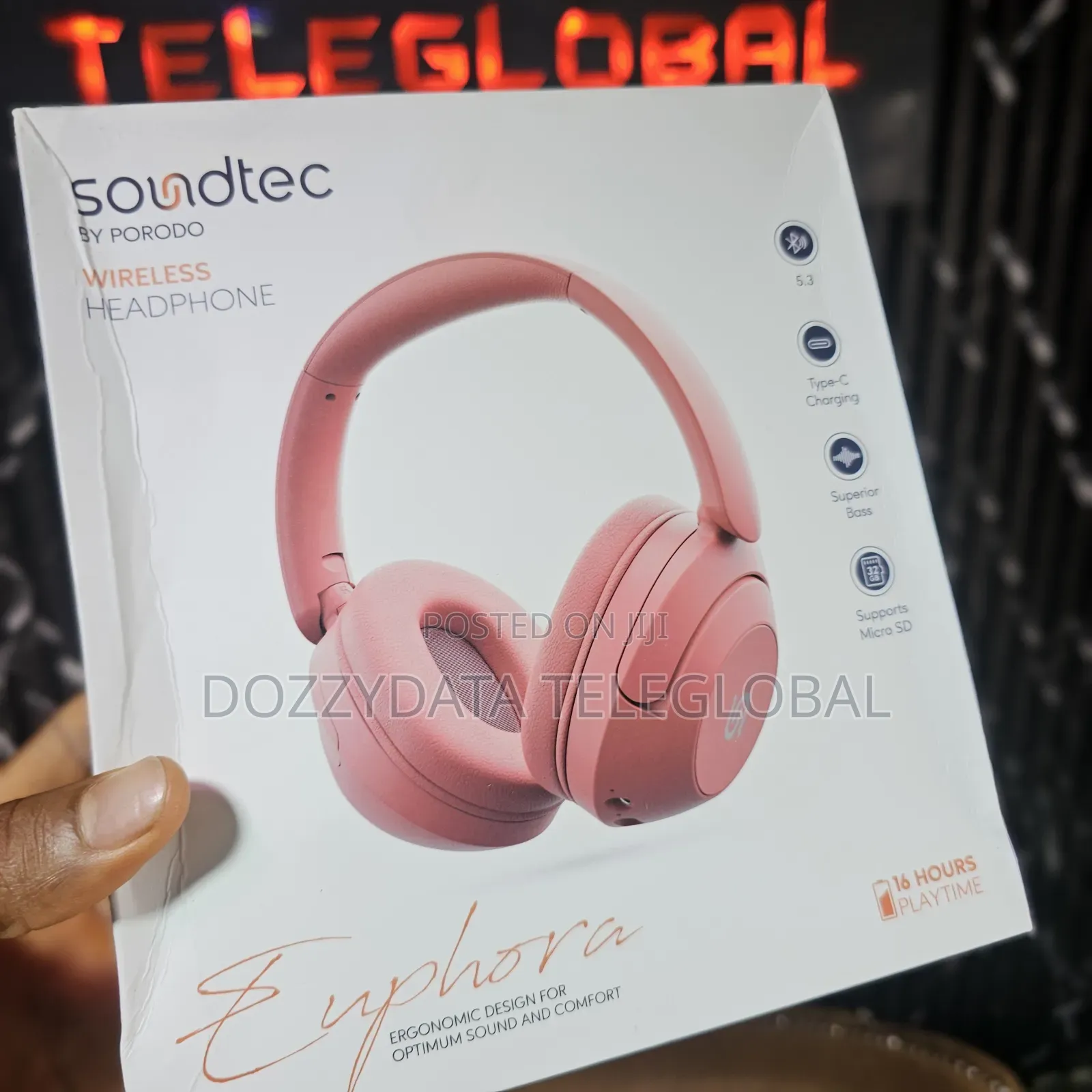 Soundtec by Porodo Euphora Wireless Headphone