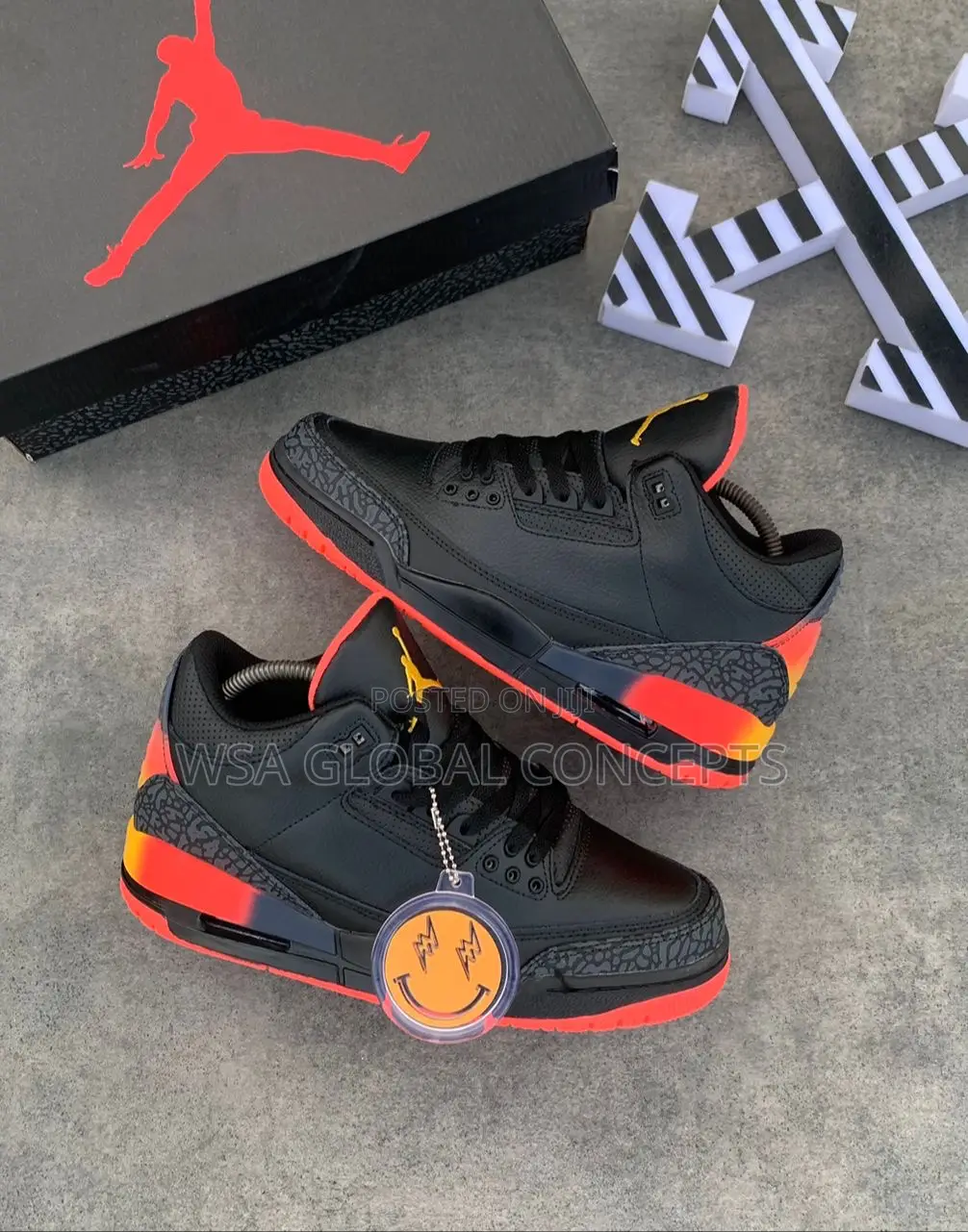 Air Jordan 3 Retro J Balvin Dark Smears