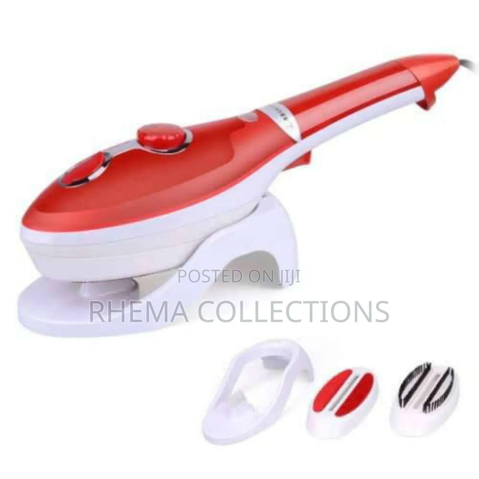 Handheld Steamer With Brushes for Home and Travel