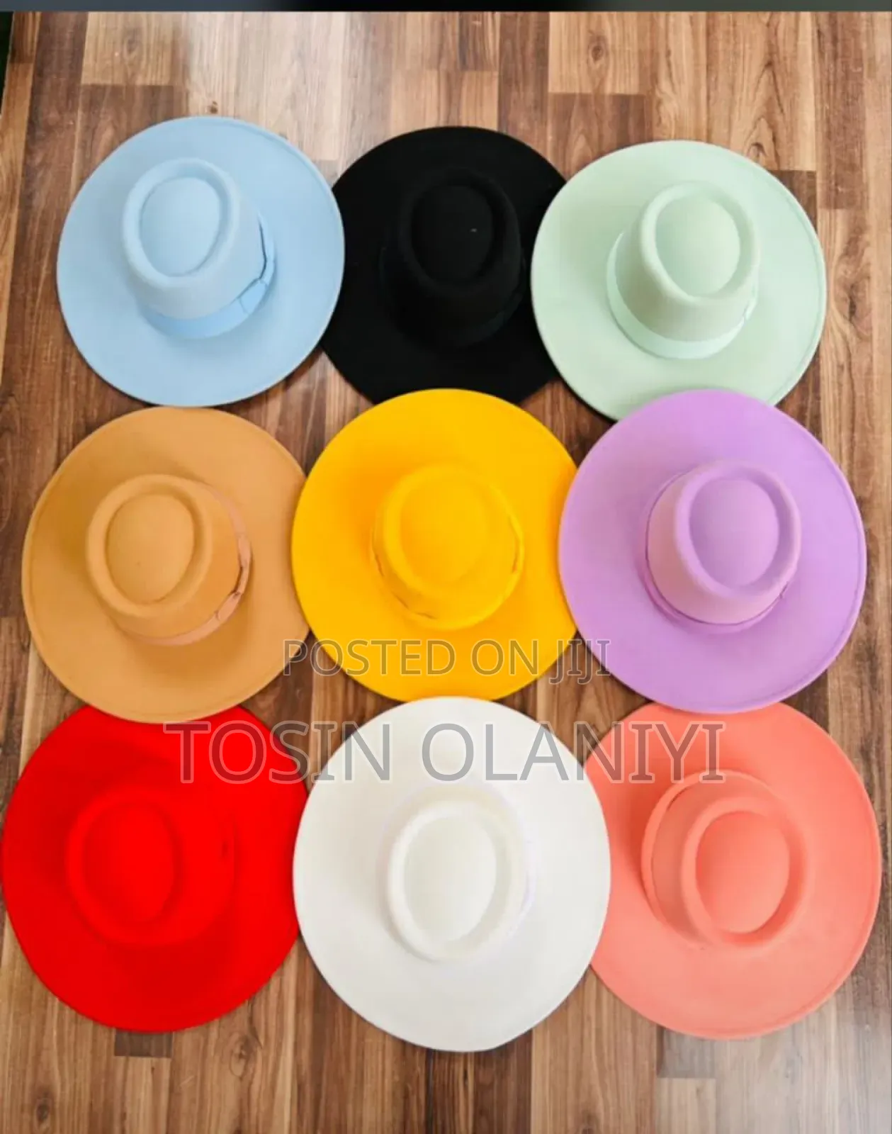 Wide Brim Boater Hat