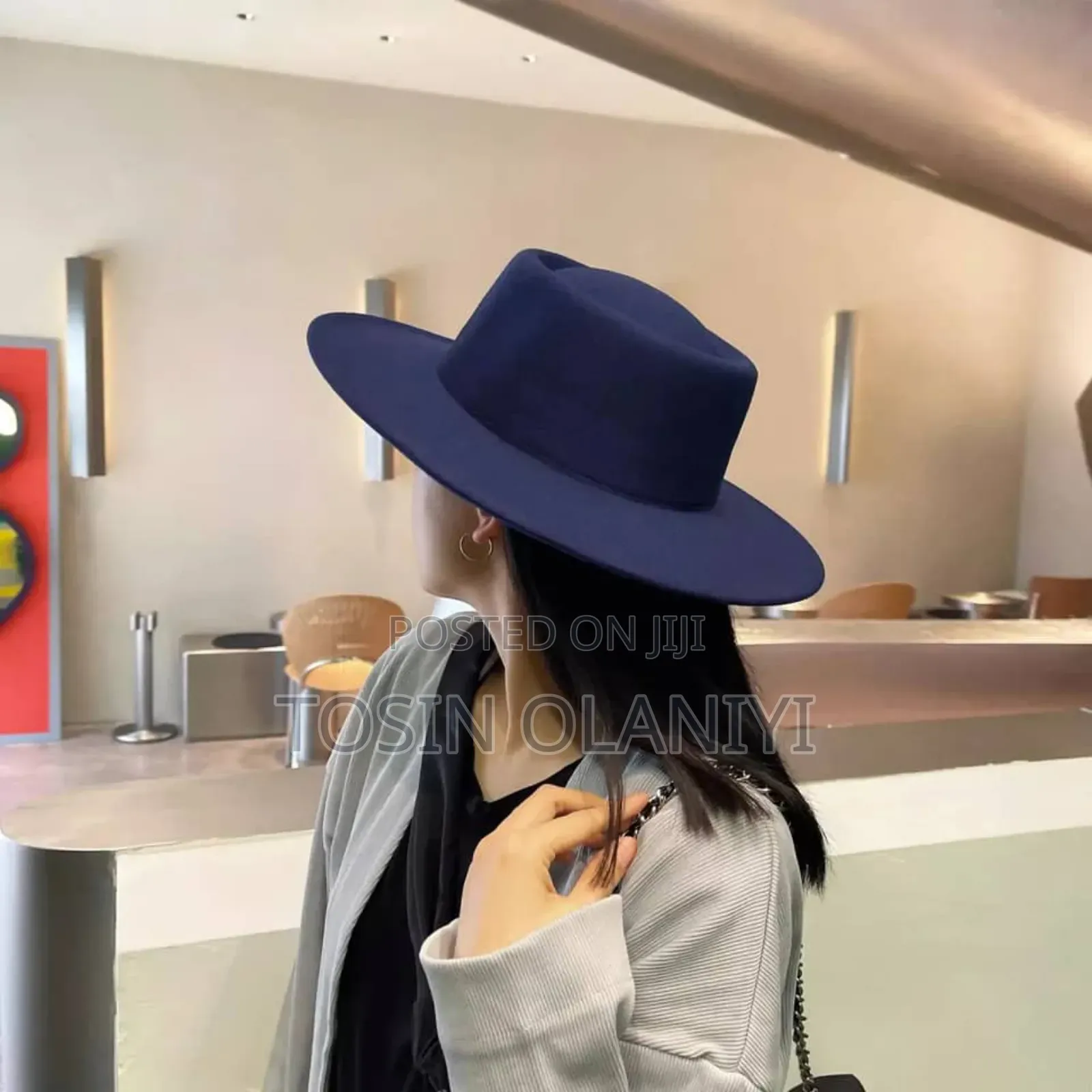 Wide Brim Boater Hat