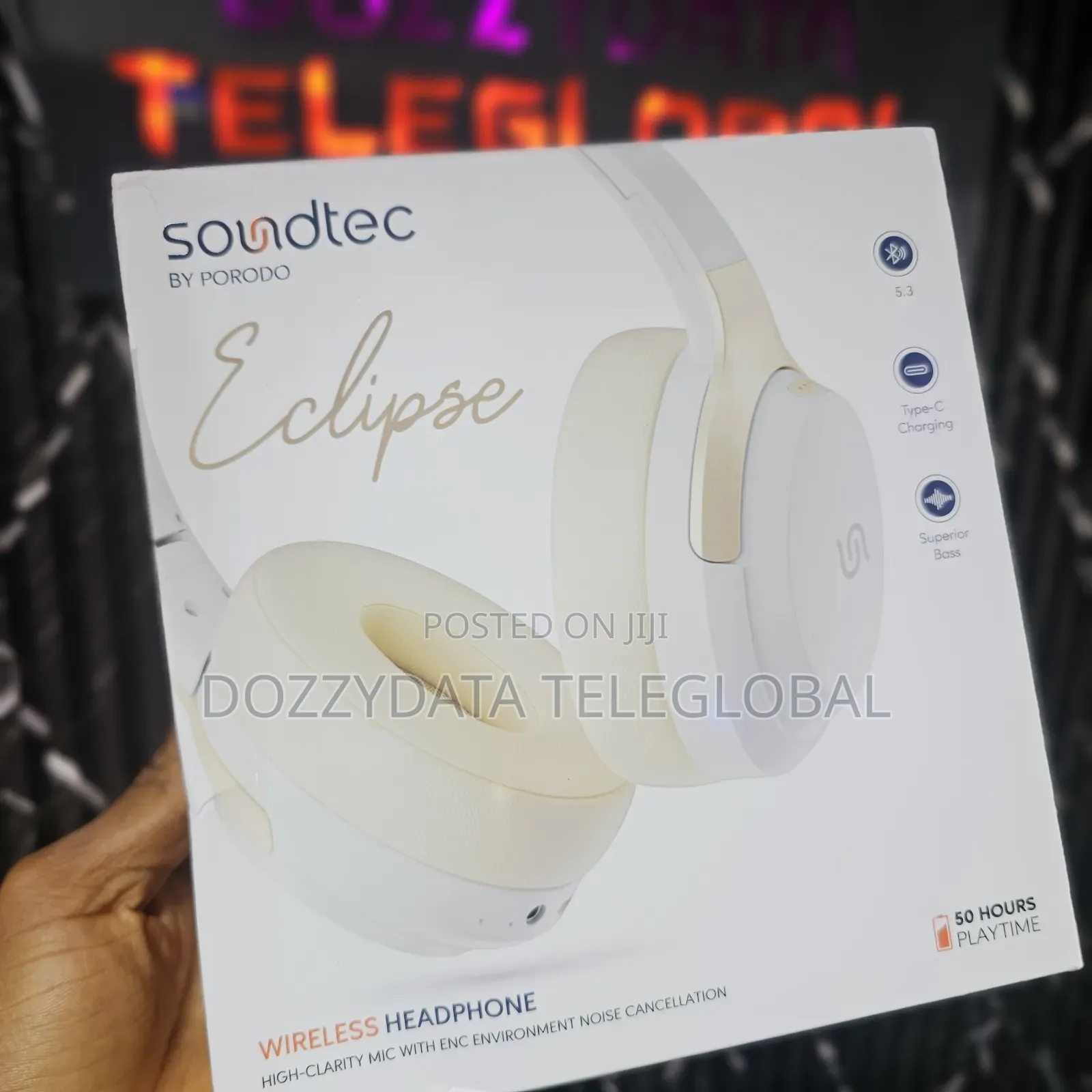 Soundtec by Porodo Eclipse Wireless Anc Headphone