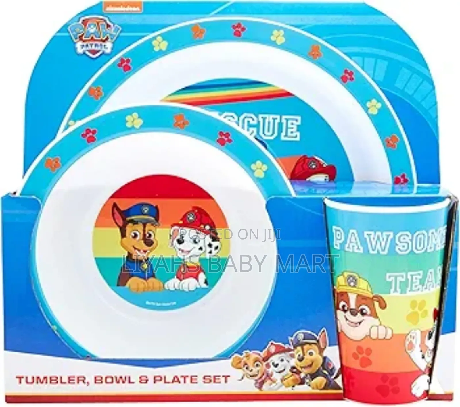 Paw Patro Children Plate Sets