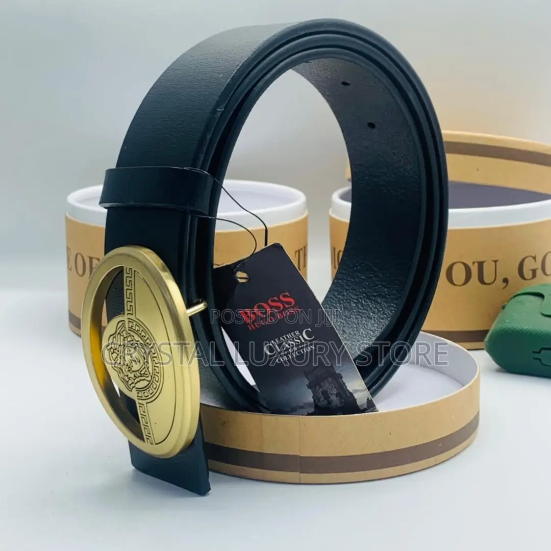 Versace Quality Luxury Genuine Leather Men Belts