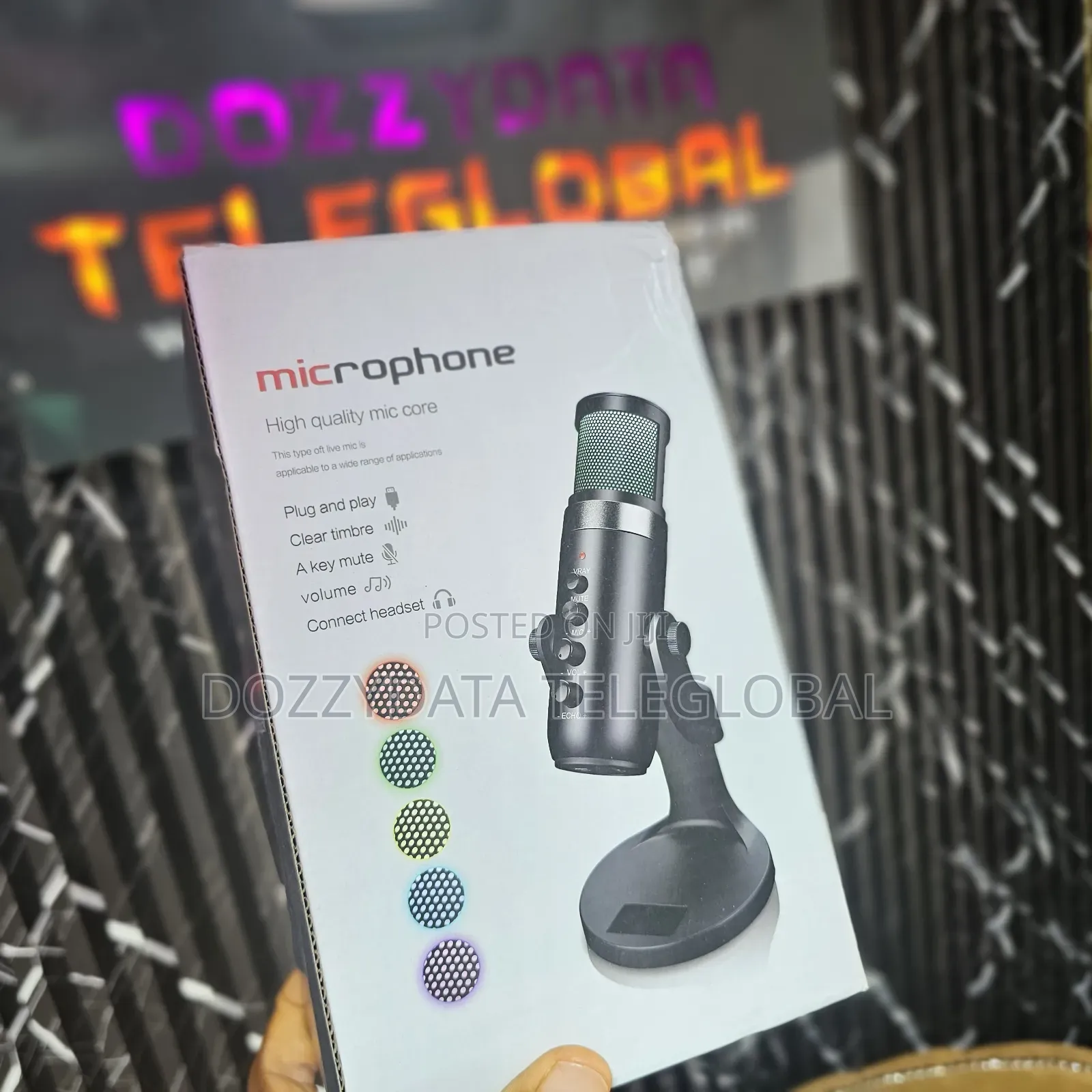 Pro Desktop Live Microphone Long
