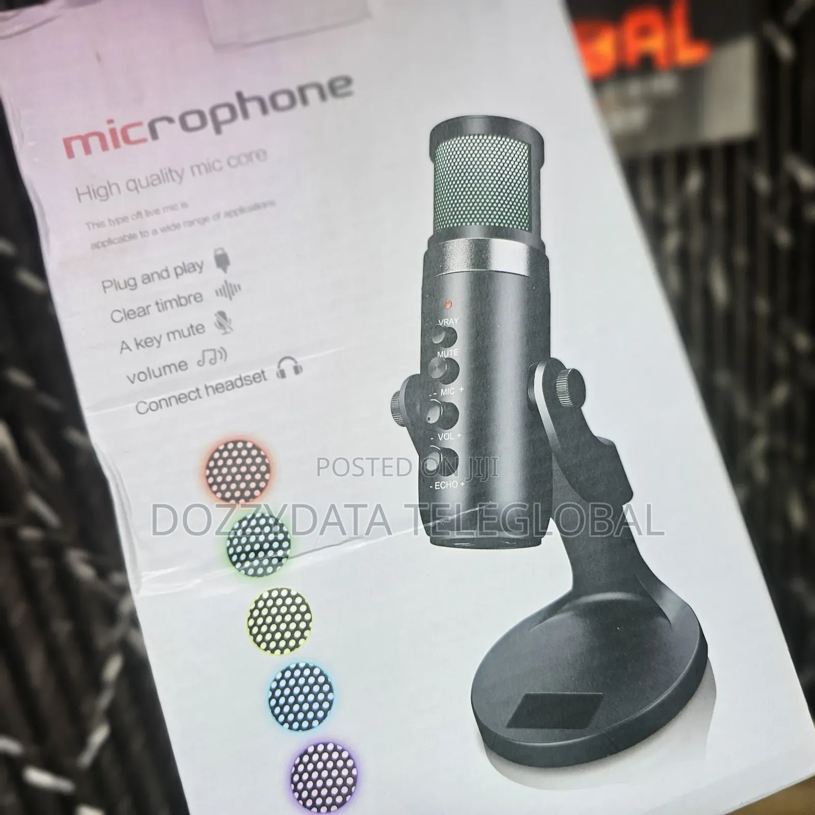 Pro Desktop Live Microphone Long