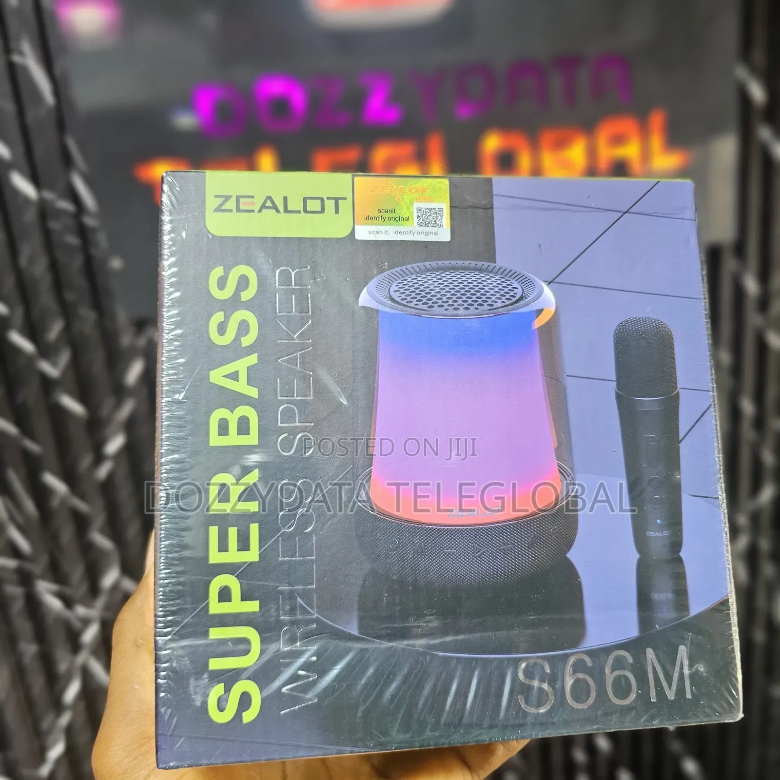 Zealot S66M Bluetooth Speaker Microphone Colour Light