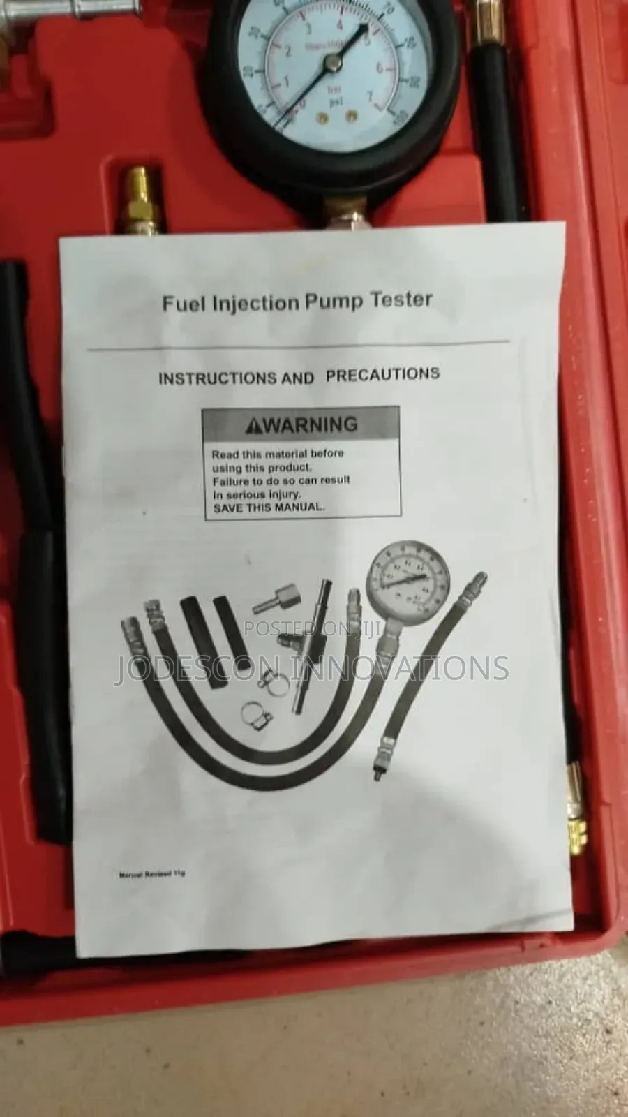 Professional Fuel Pressure Tester