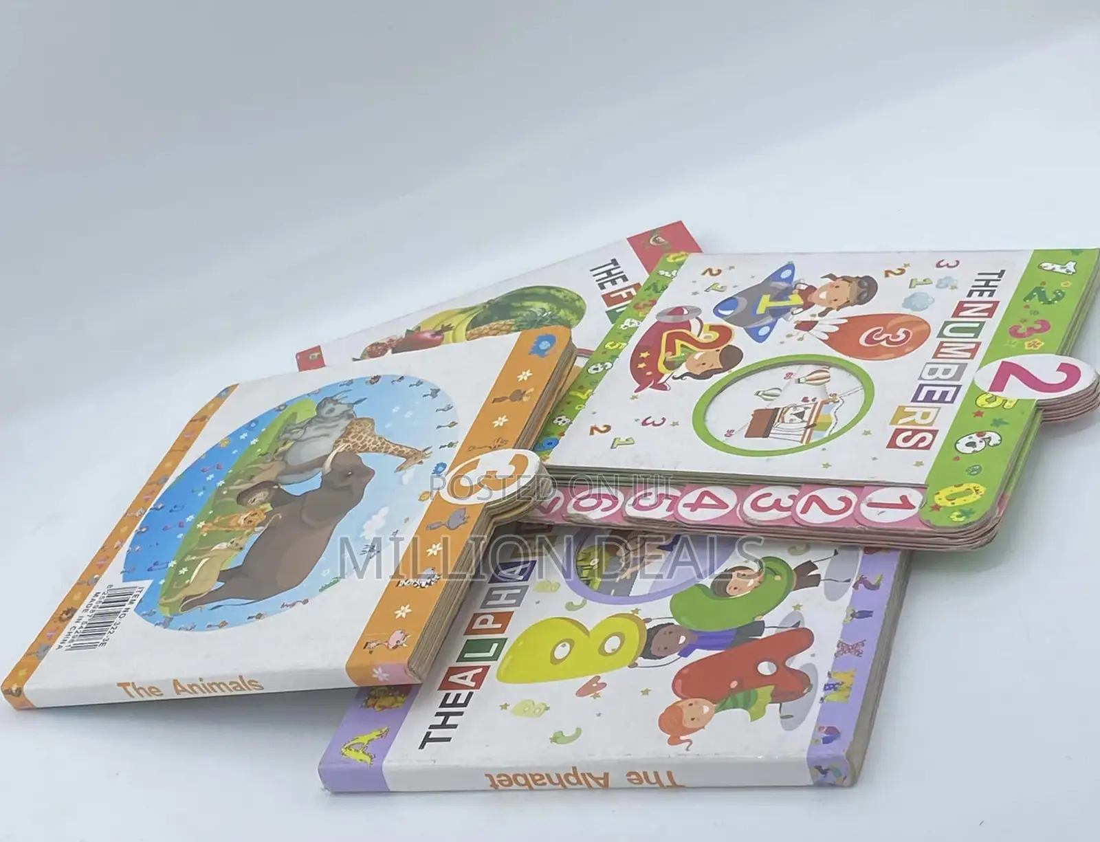 4-in-1 Kiddies Educational Book Cards
