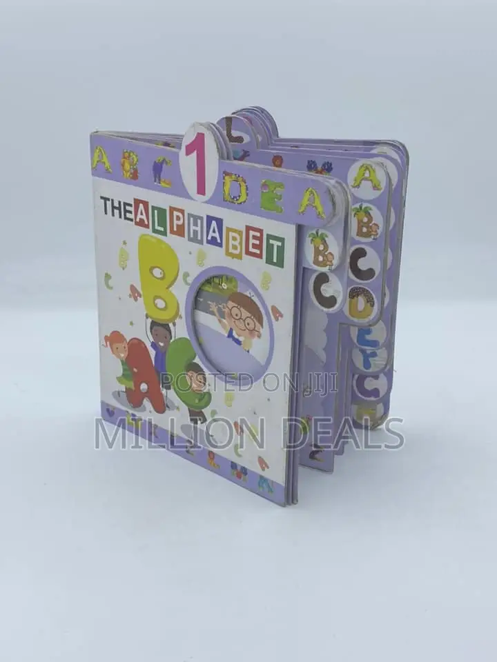 4-in-1 Kiddies Educational Book Cards