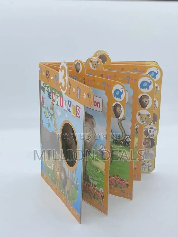 4-in-1 Kiddies Educational Book Cards