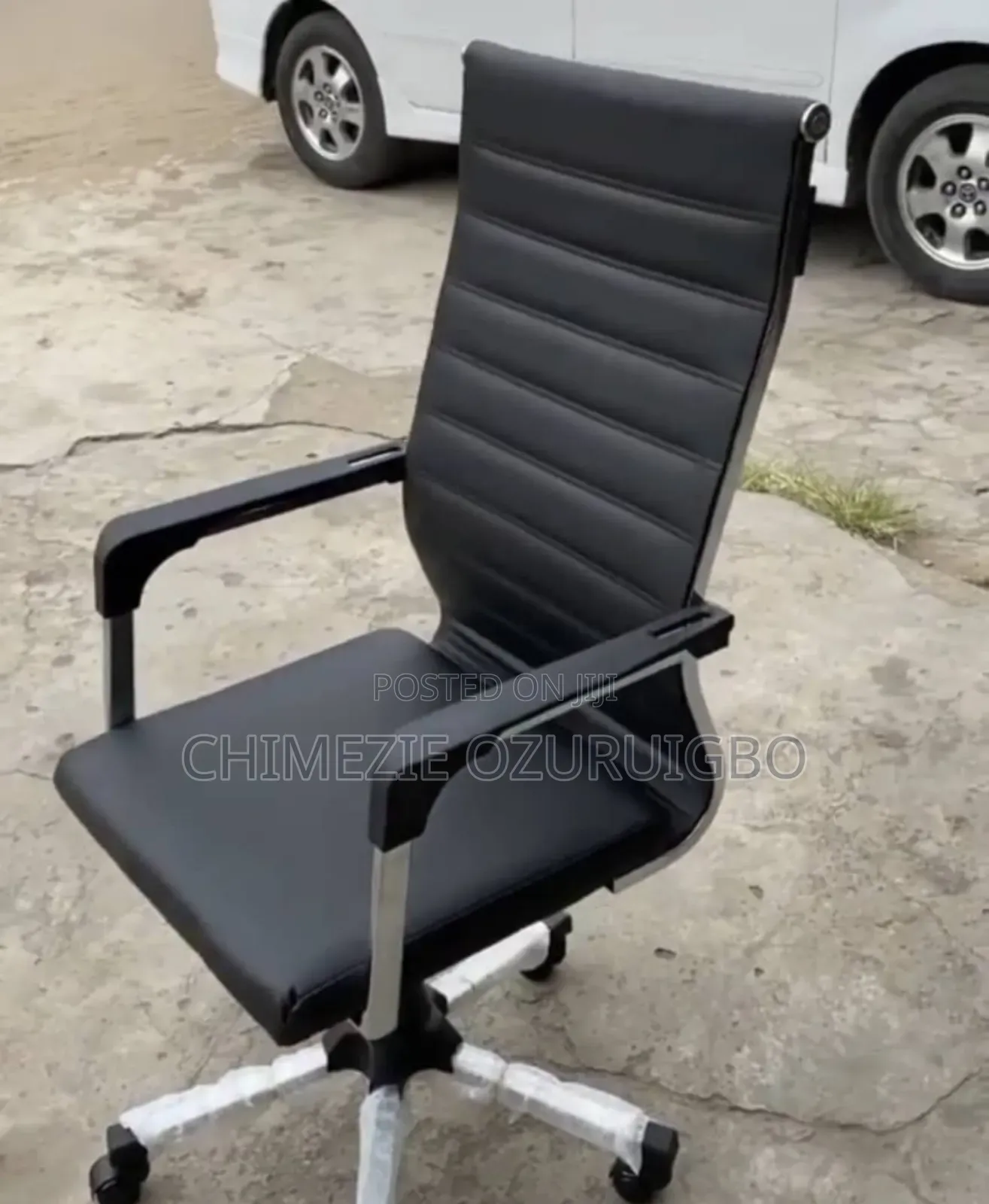Office Leather Swivel Chair