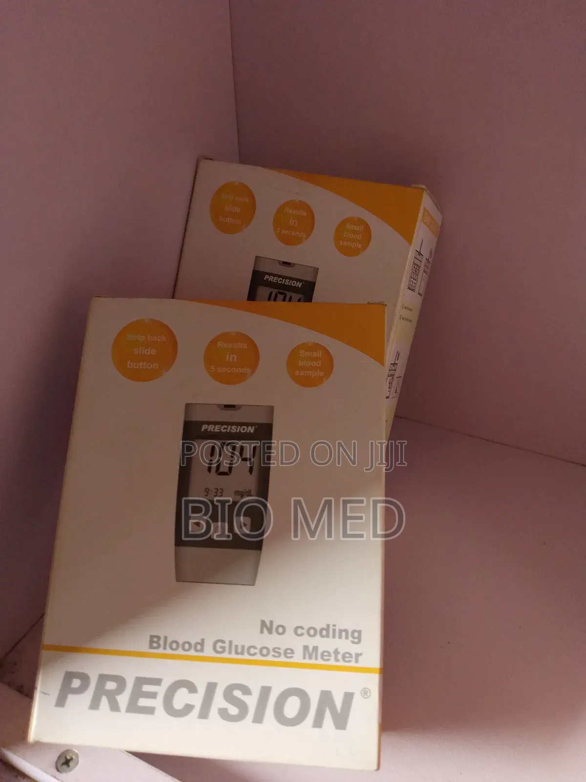 Precision Blood Glucose Meter | Blood Sugar Machine.